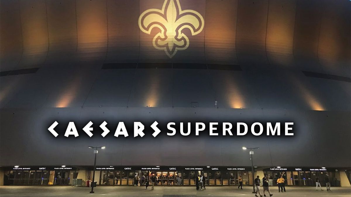 It's official: Caesars Superdome