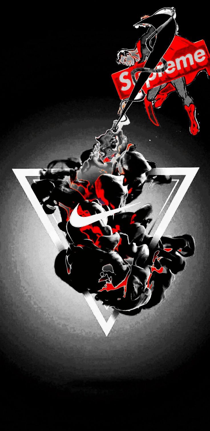 iPhone wallpaper logo, Trippy ipho