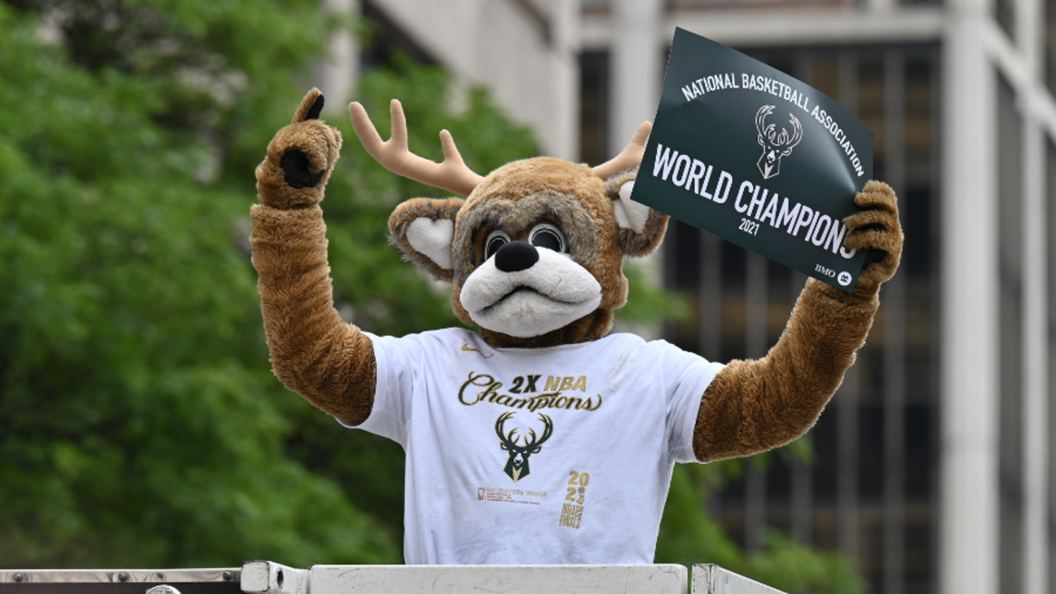 Milwaukee Bucks Mascot Named One Of