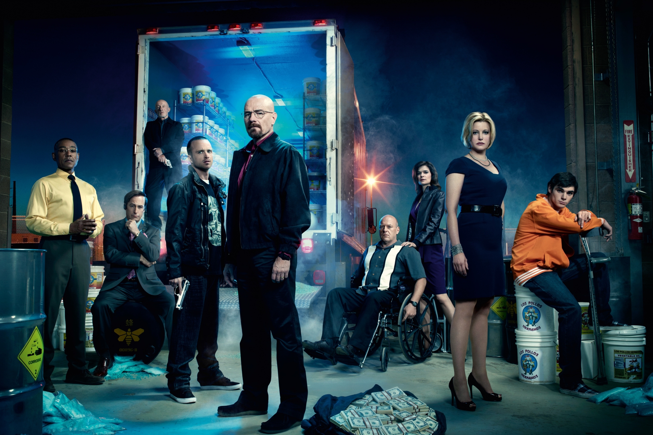 Walter White, Jesse Pinkman, Aaron Paul