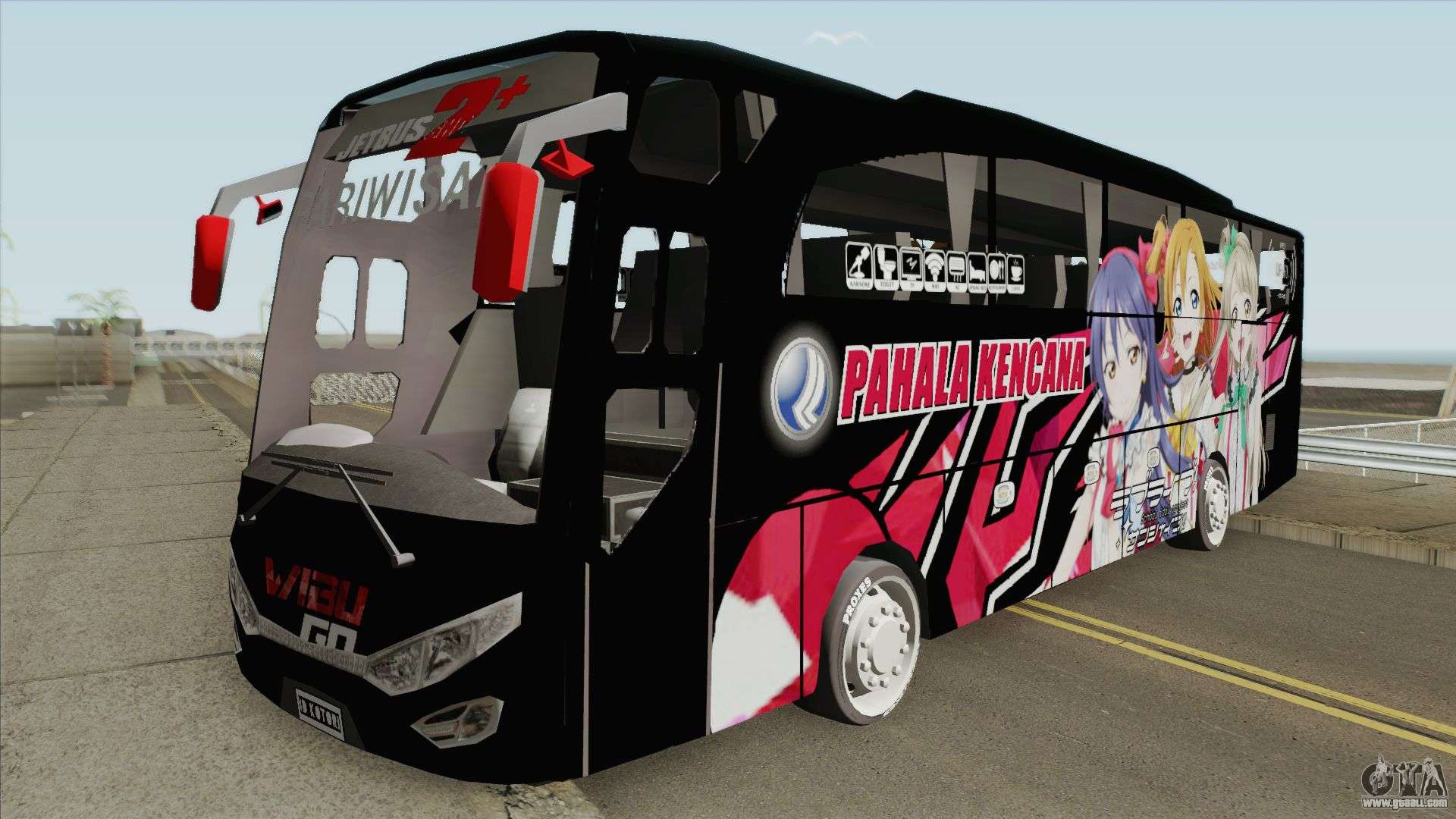Jetbus 2 HD for GTA San Andreas