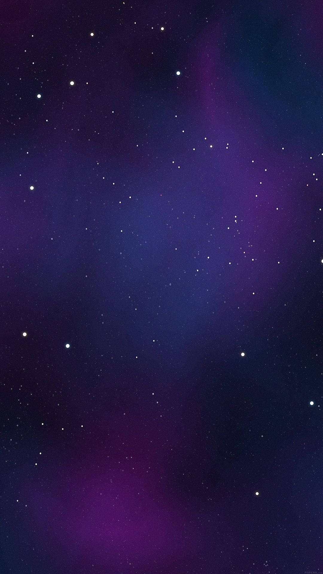 iPhone 11 Purple Night Sky Wallpaper