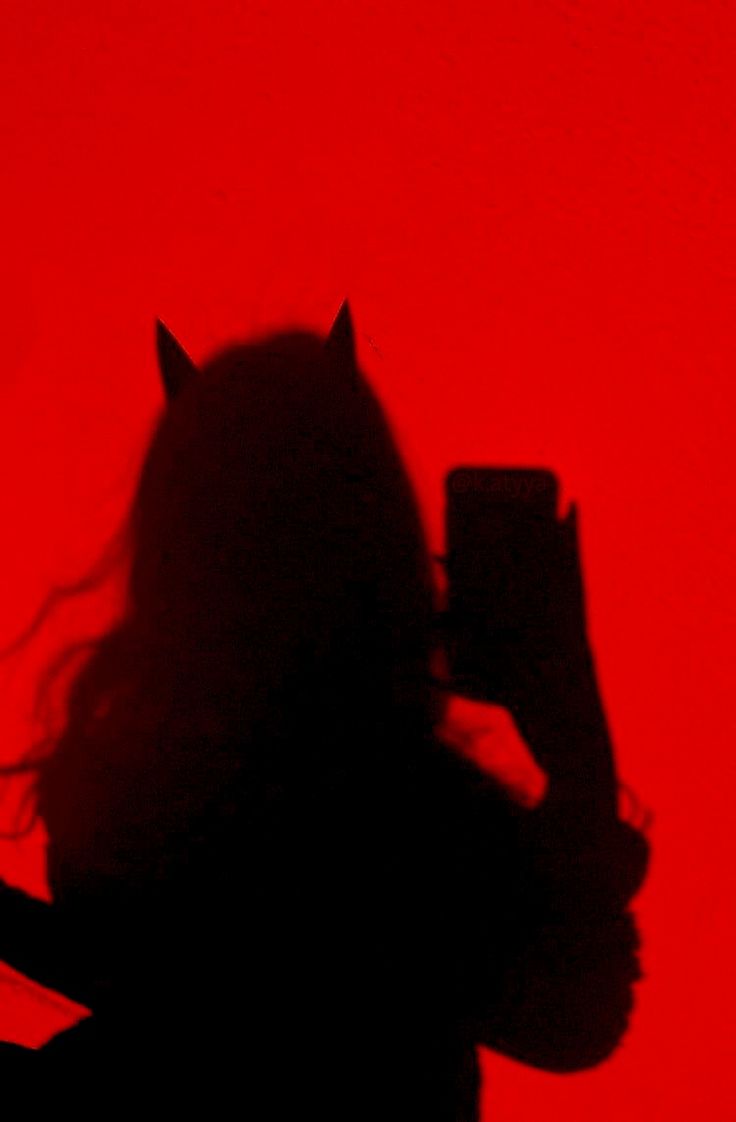 Red aesthetic. Shadow