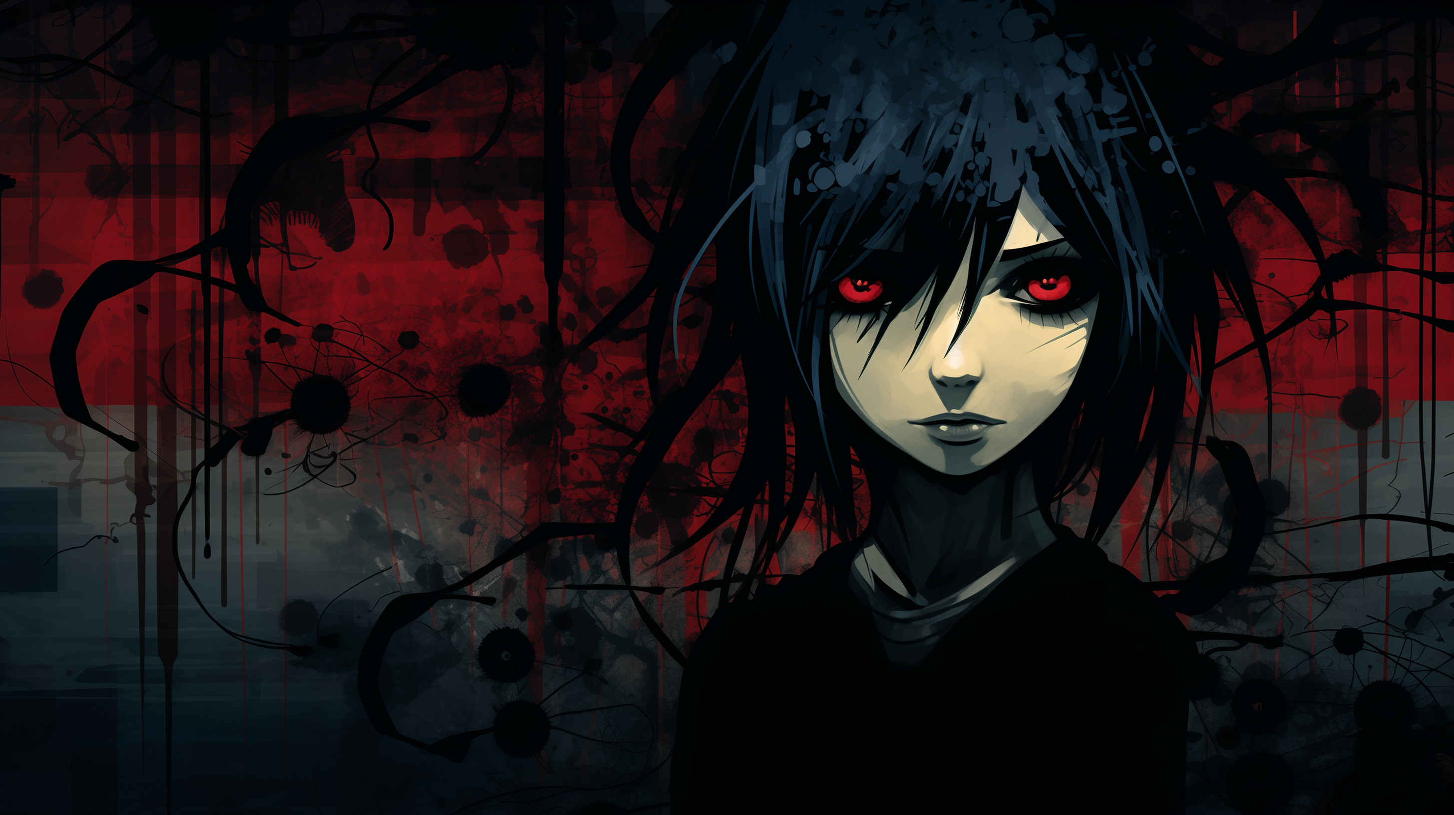 Emo Anime Style HD Wallpaper