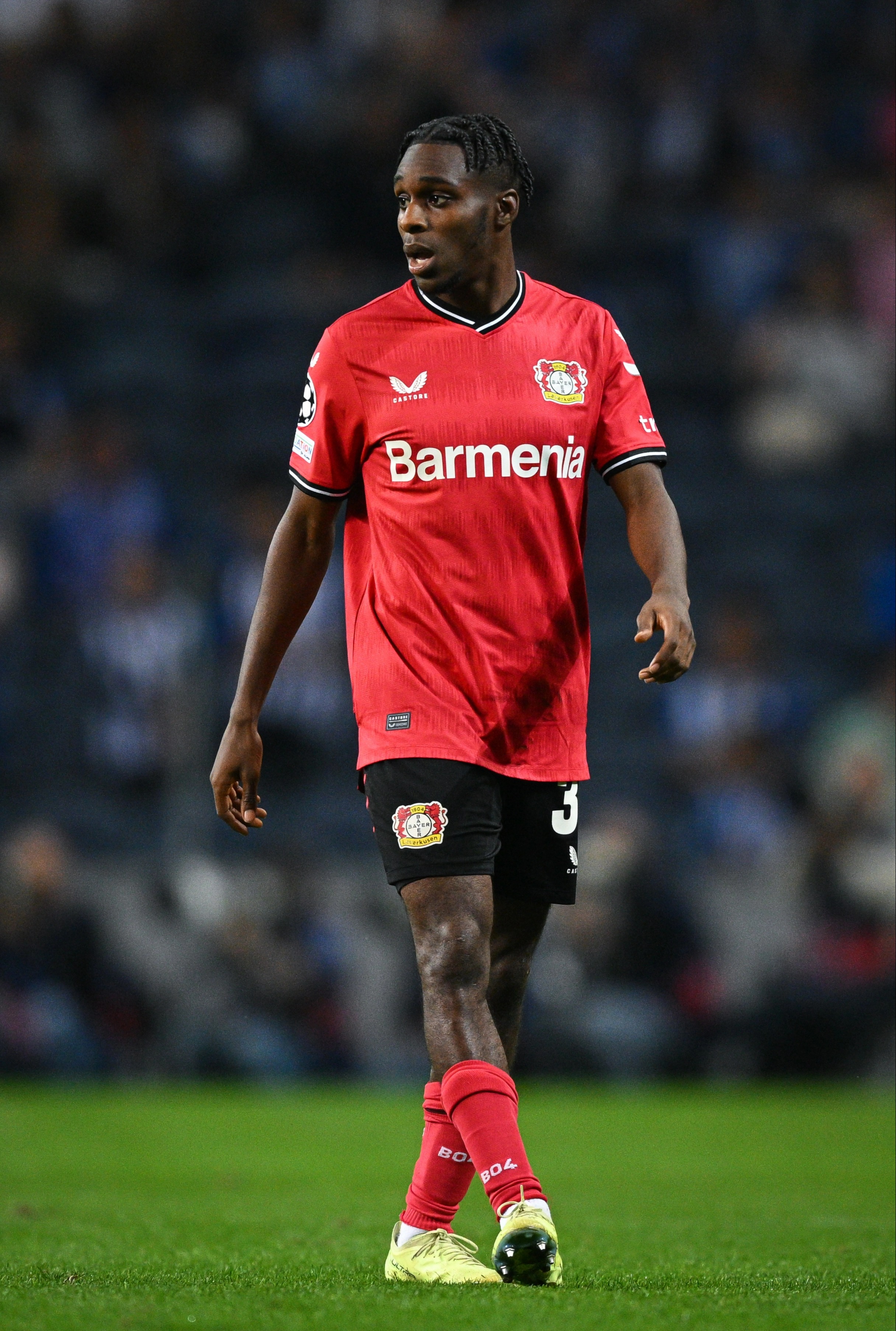 Bayer Leverkusen star Jeremie Frimpong