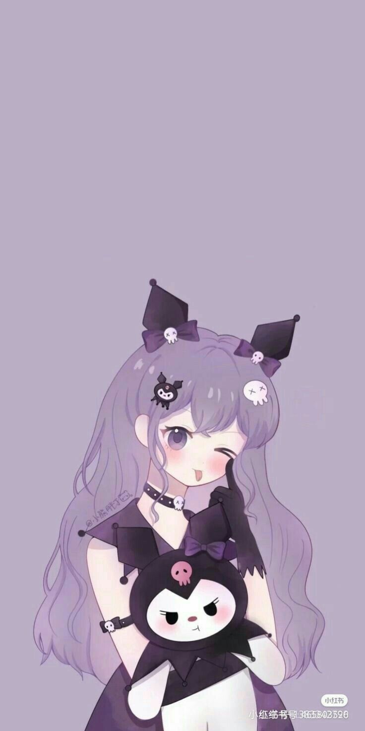 Papel de parede kurumi. Walpaper hello