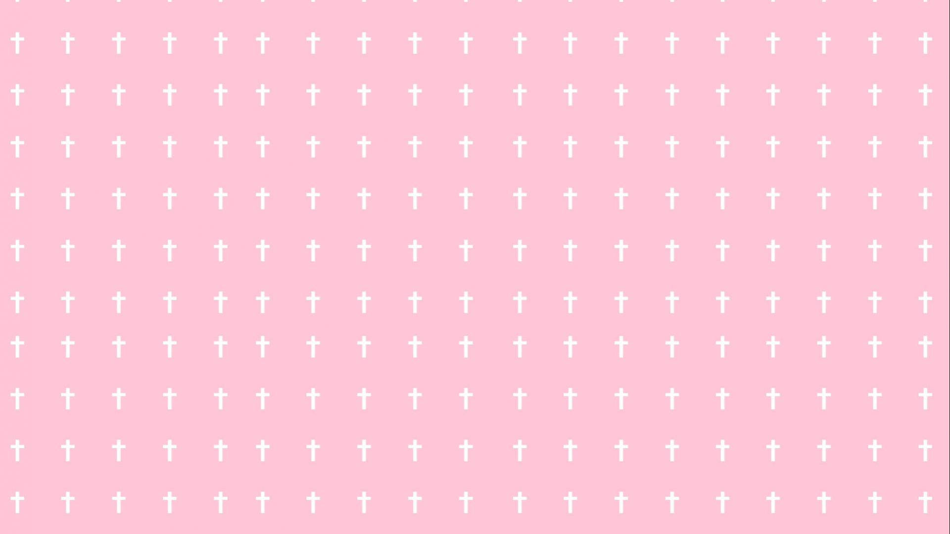 Download free Pastel Goth Cross Pattern