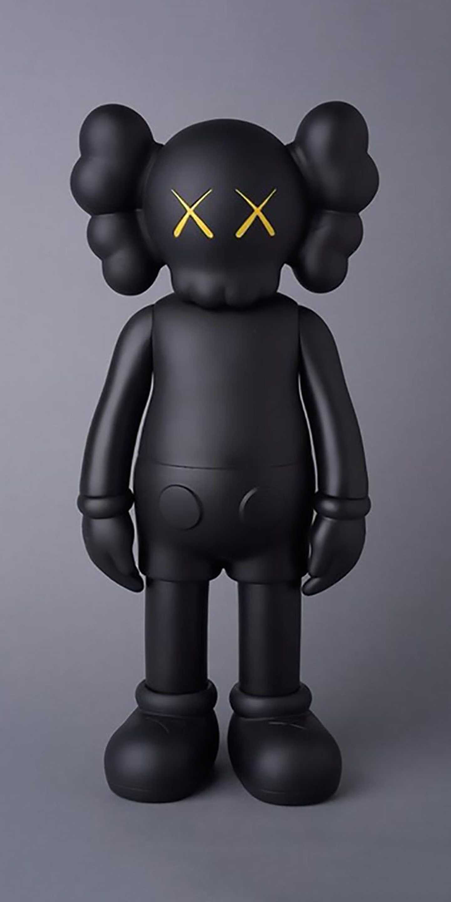 Black Kaws Wallpaper