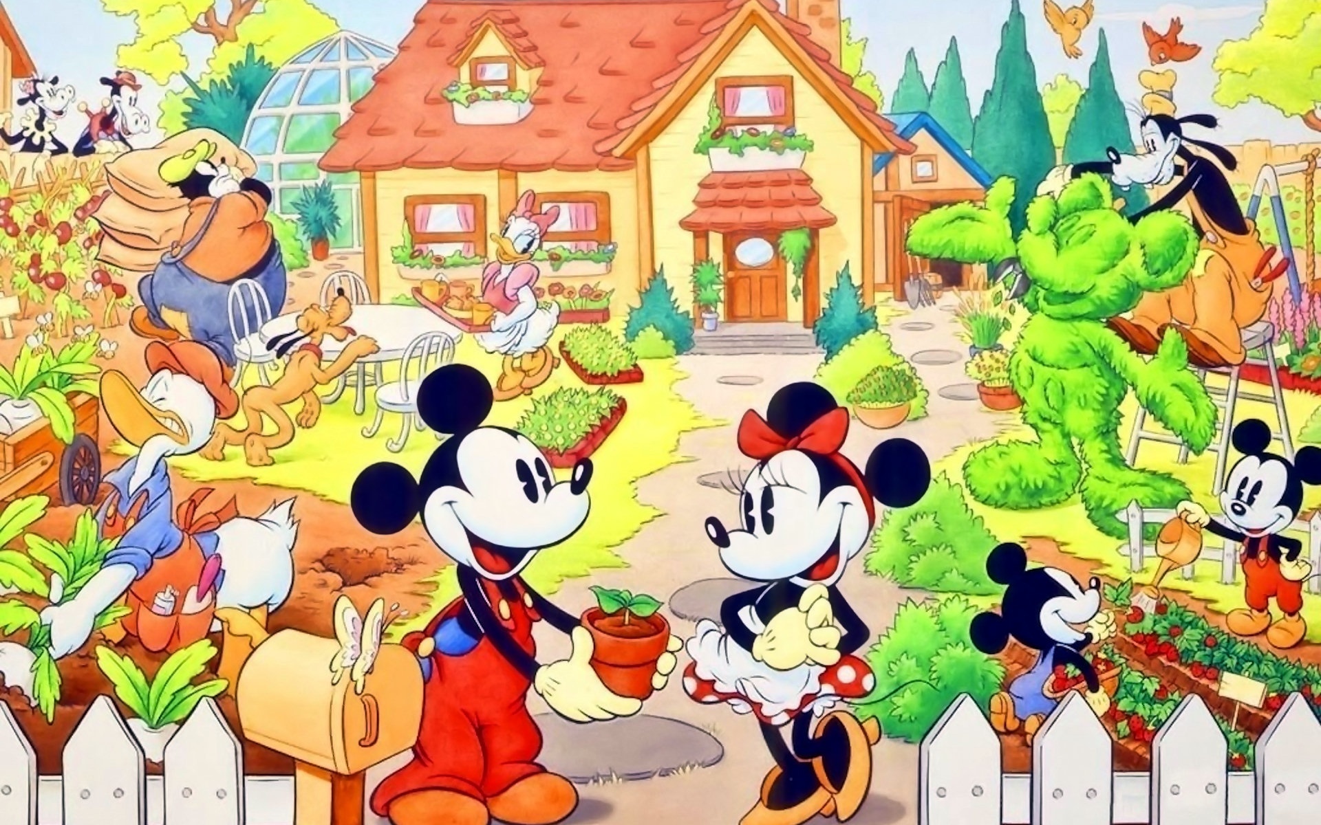 Mickey Mouse wallpaper for desktop