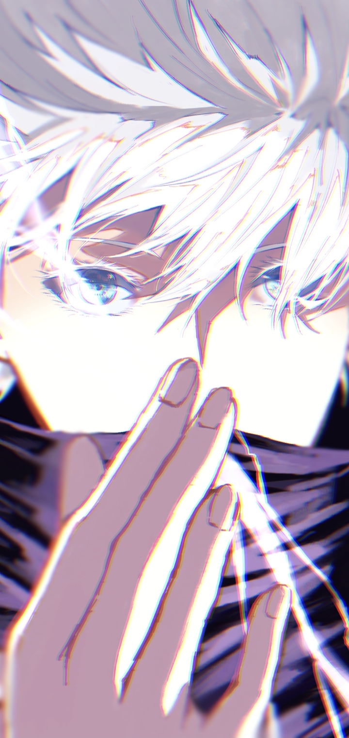 White Hair, Satoru Gojo, Jujutsu Kaisen