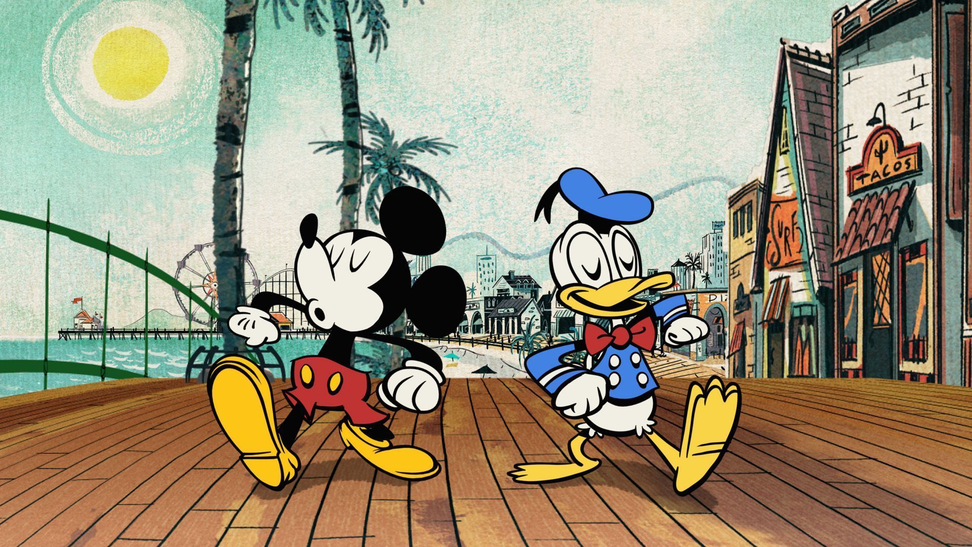 Desktop Mickey Mouse Wallpaper