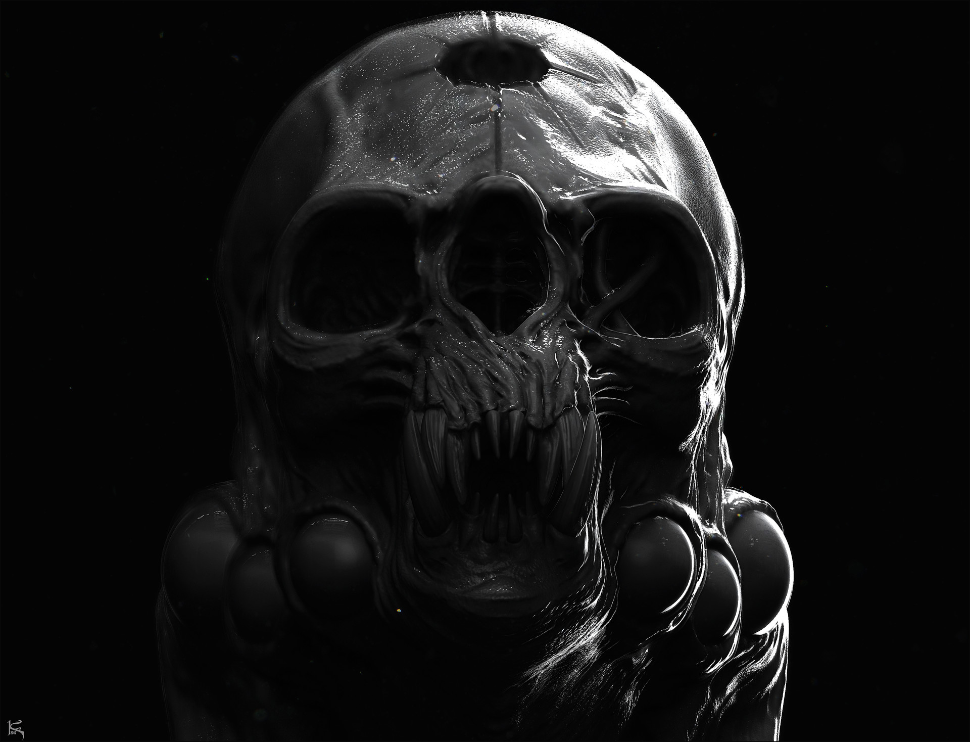 Dark Universe Creature Doodle 12