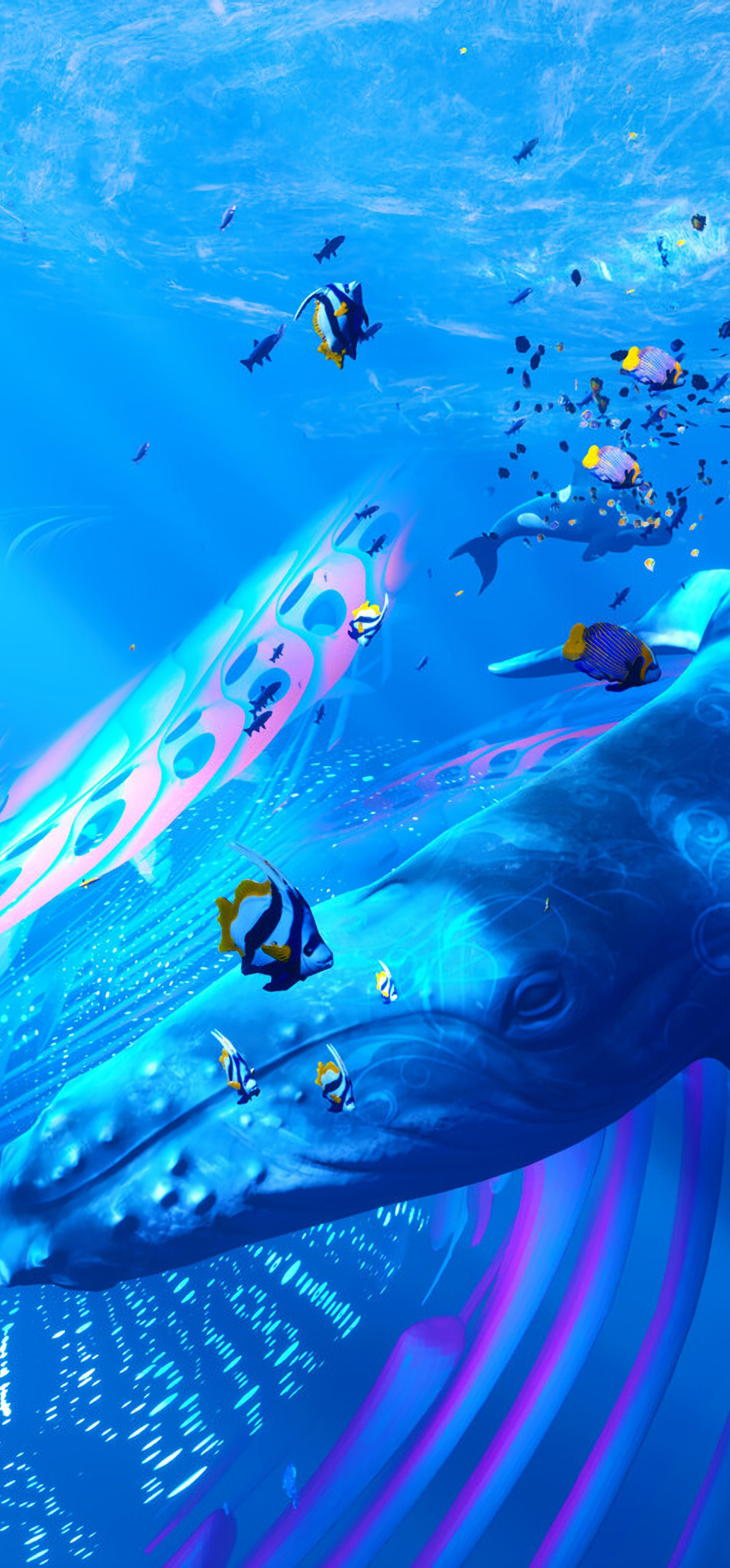 Underwater Creature Art 4k