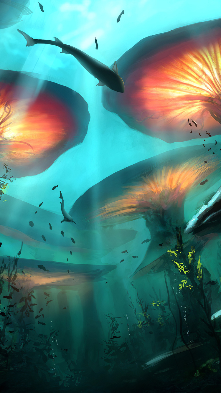 Underwater Nature Digital Art