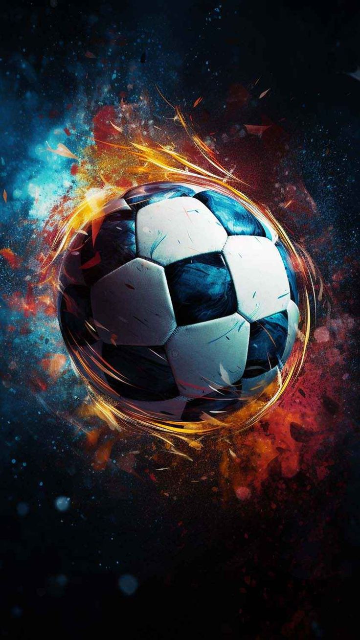 Soccer Ball iPhone Wallpaper 4K