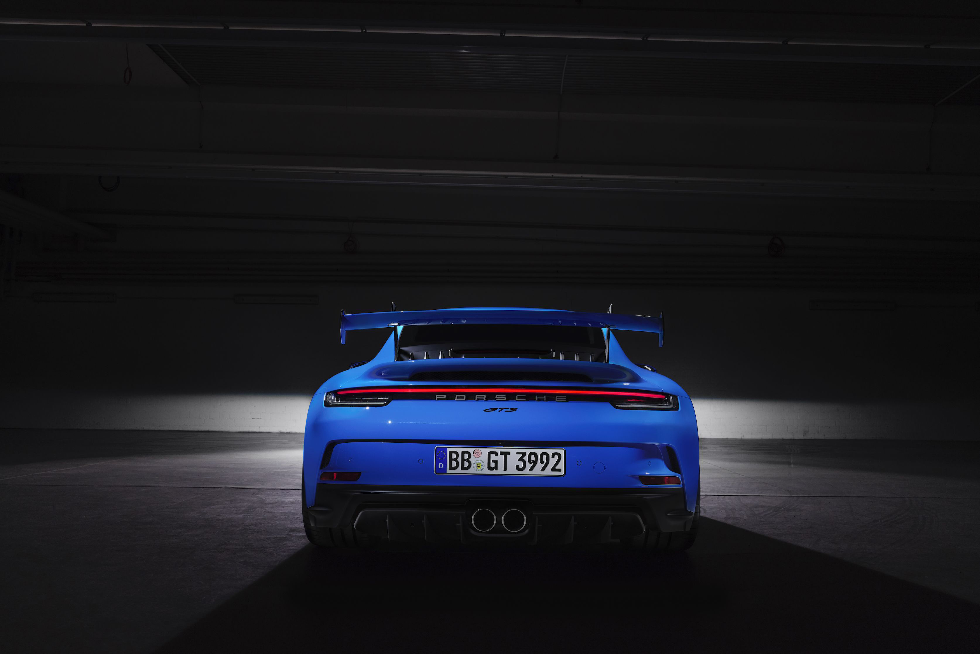 Porsche 911 GT3 2021 Rear Wallpaper, HD