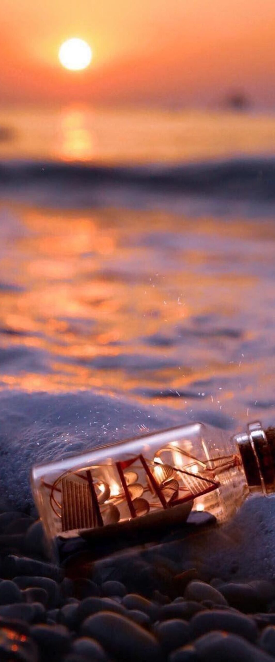 Cute Sunset iPhone Wallpaper 4k & HD