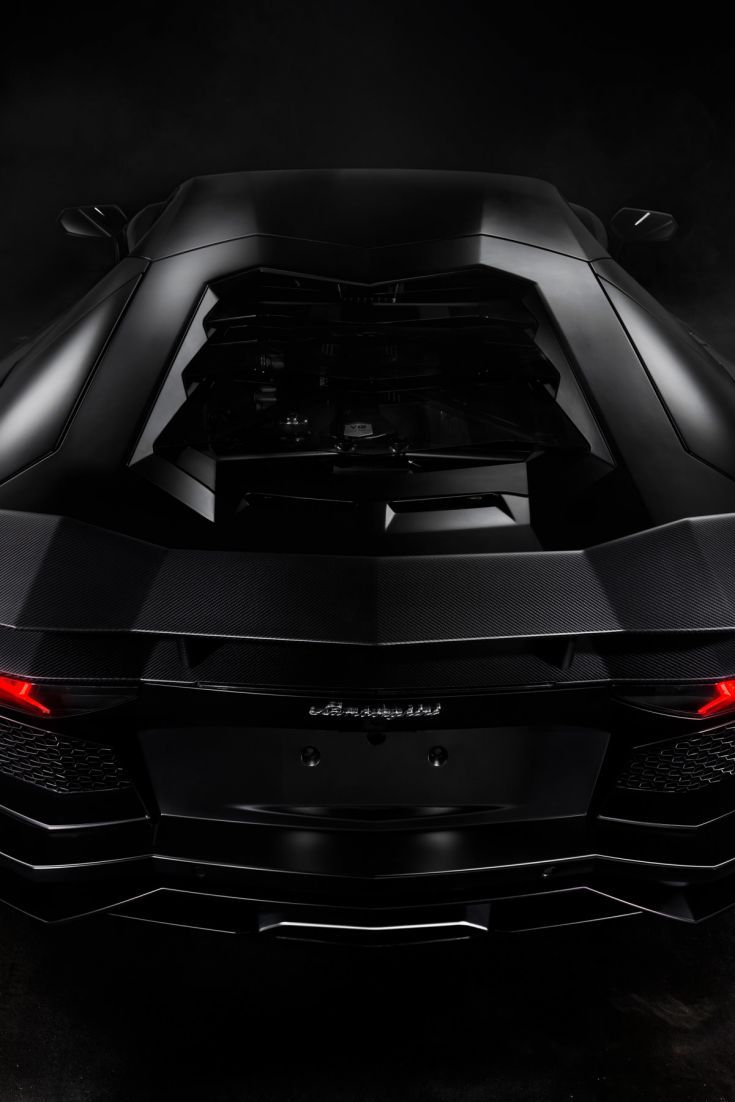 Lamborghini Aventador Matte Black