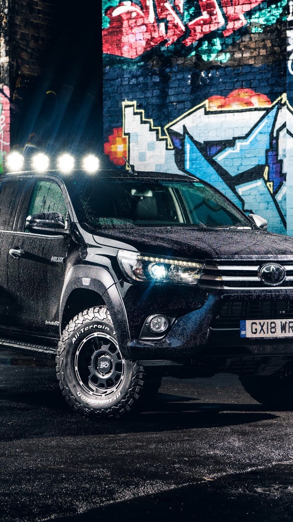 Black toyota Wallpaper Download