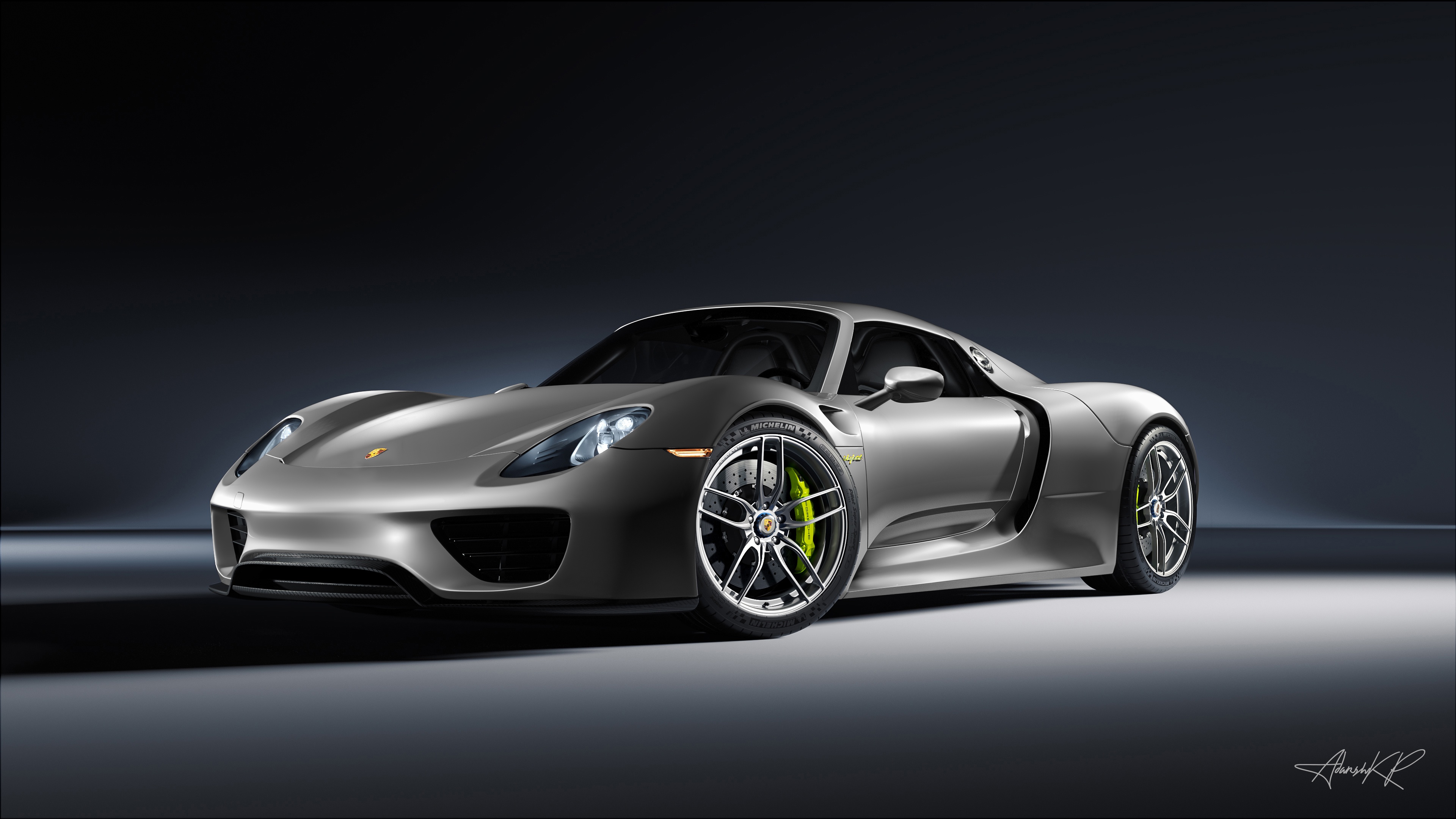 Download Silver Car Car Porsche Vehicle