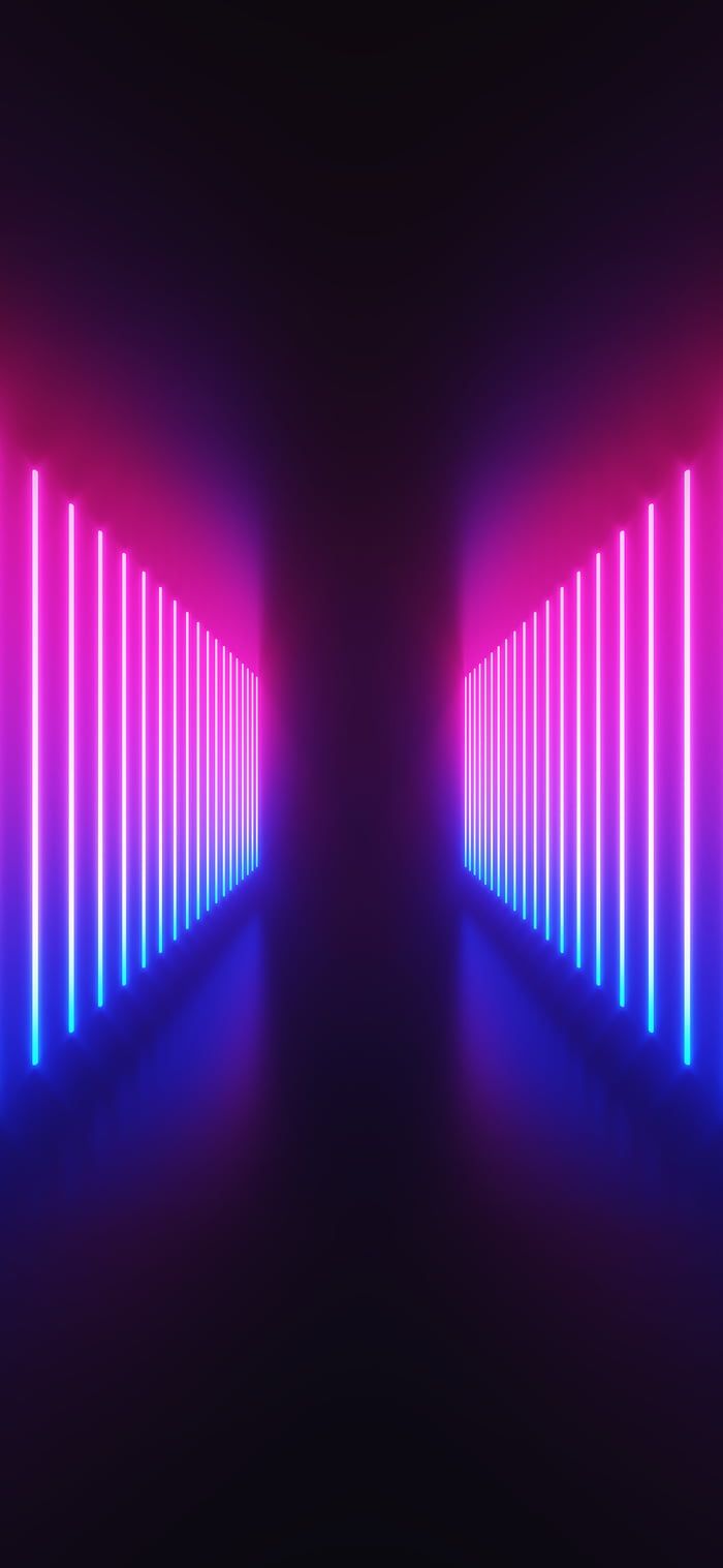 Iluminação de neon, Planos de fundo