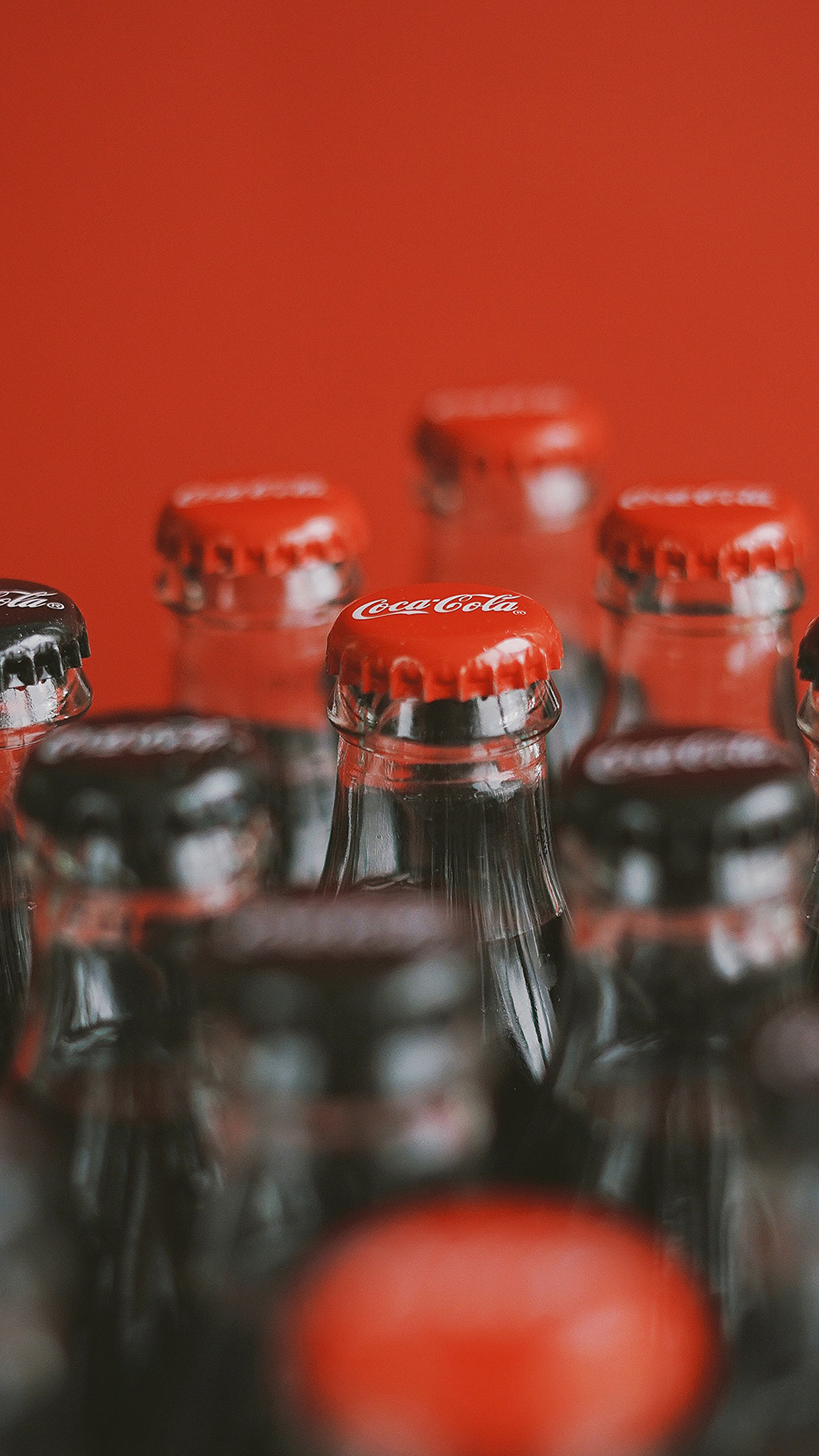wallpaper. cola coca red bokeh nature