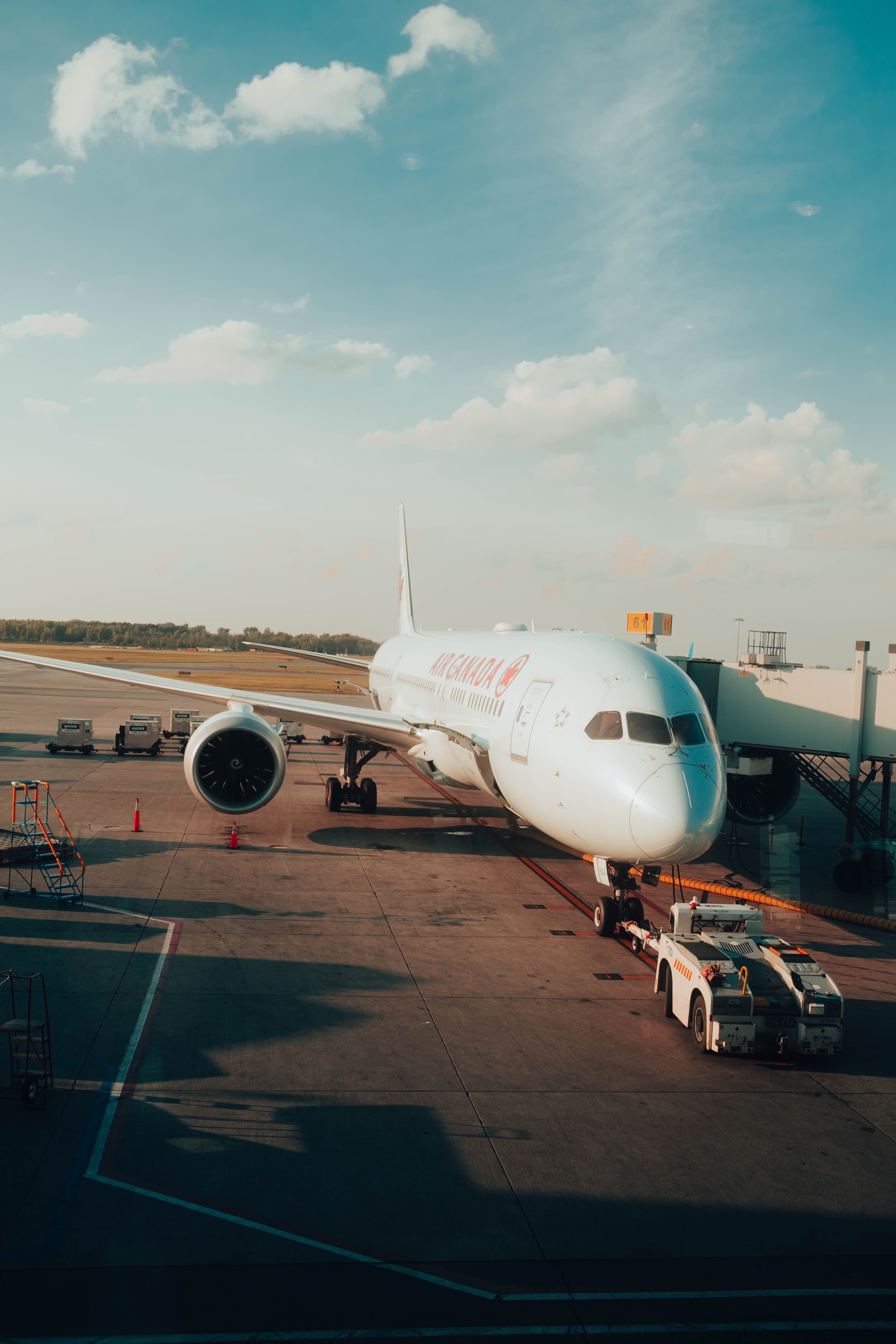 Airplane Standing on Tarmac · Free