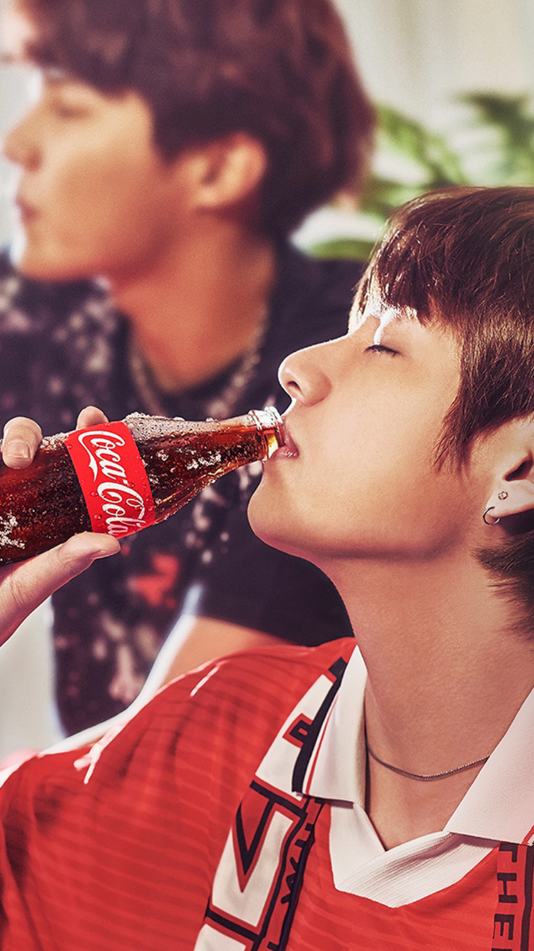Bts Cocacola Kpop Boy