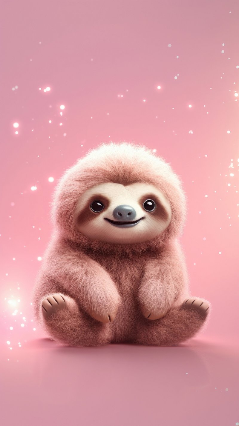 Cute Sloth Wallpaper Image. Free