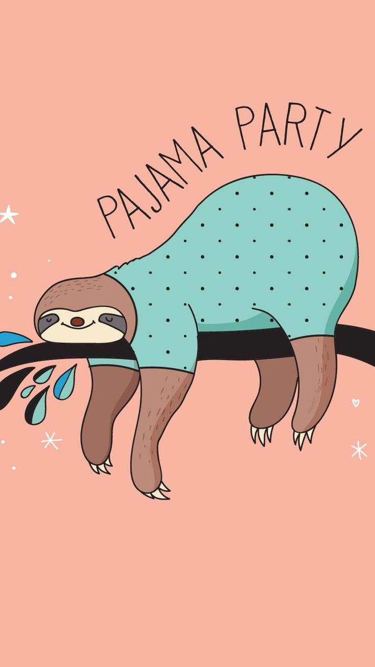 Adorable Sloth iPhone Wallpaper