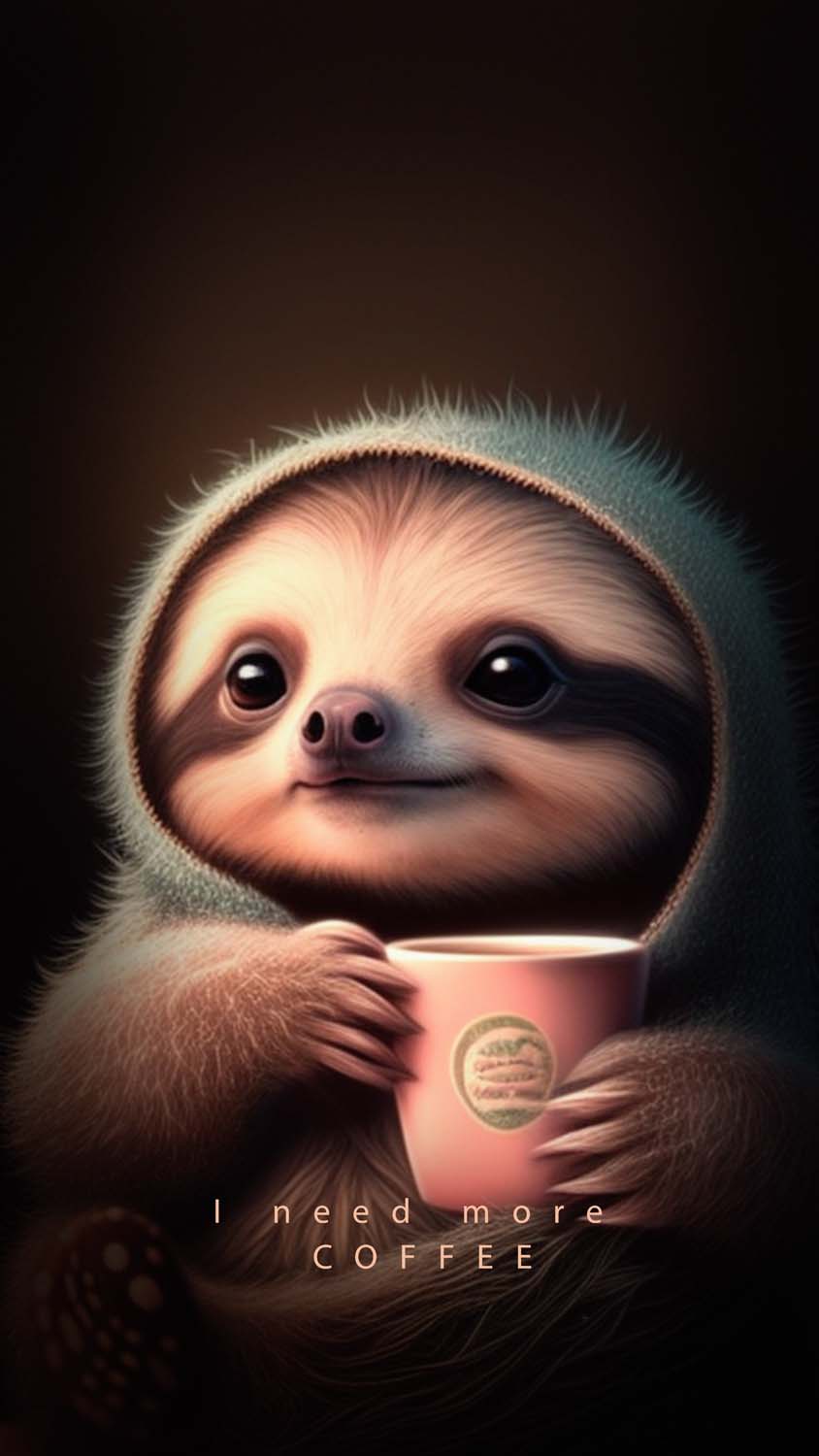 I Need More Coffee iPhone Wallpaper HD