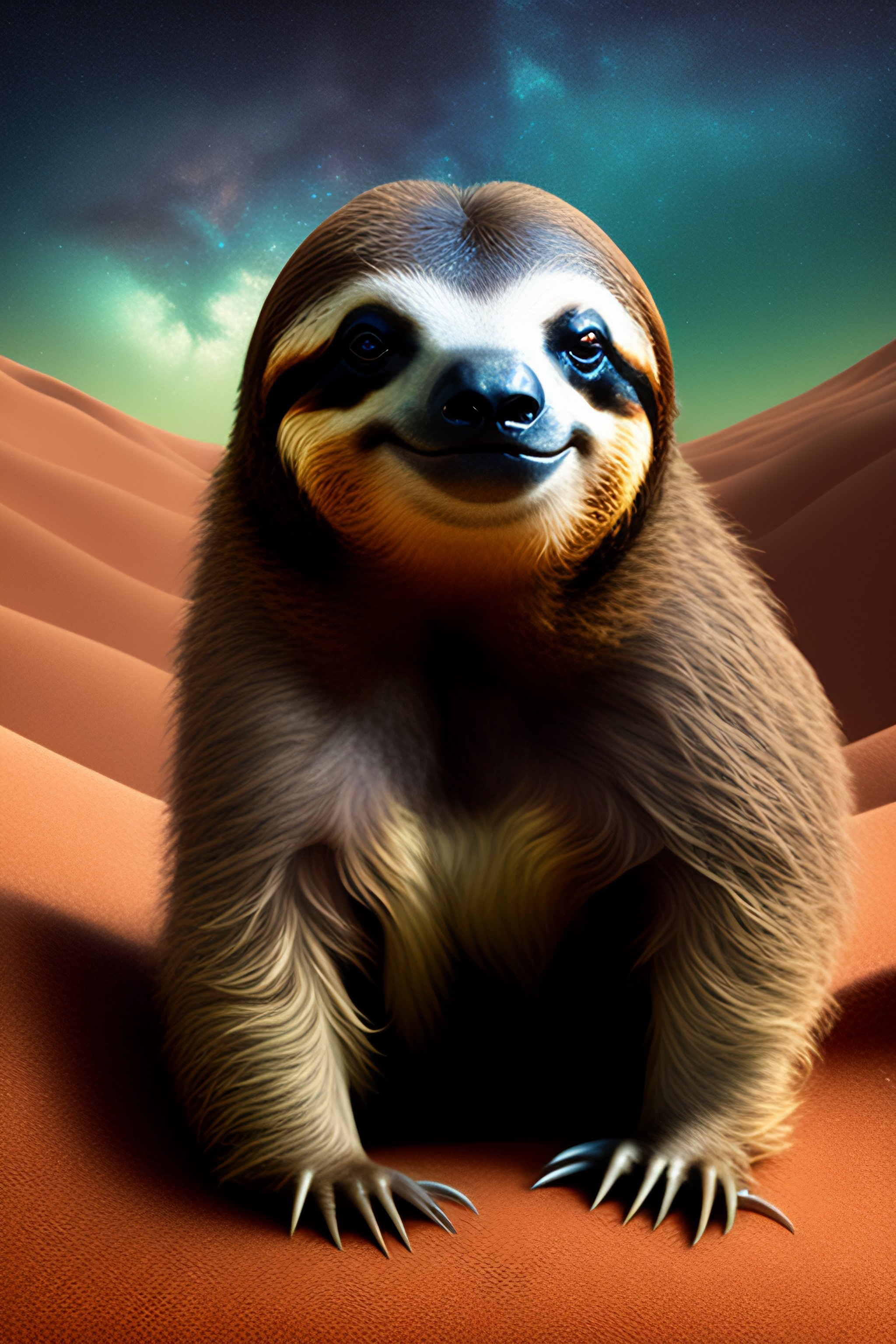 Sloth overthinker lazy