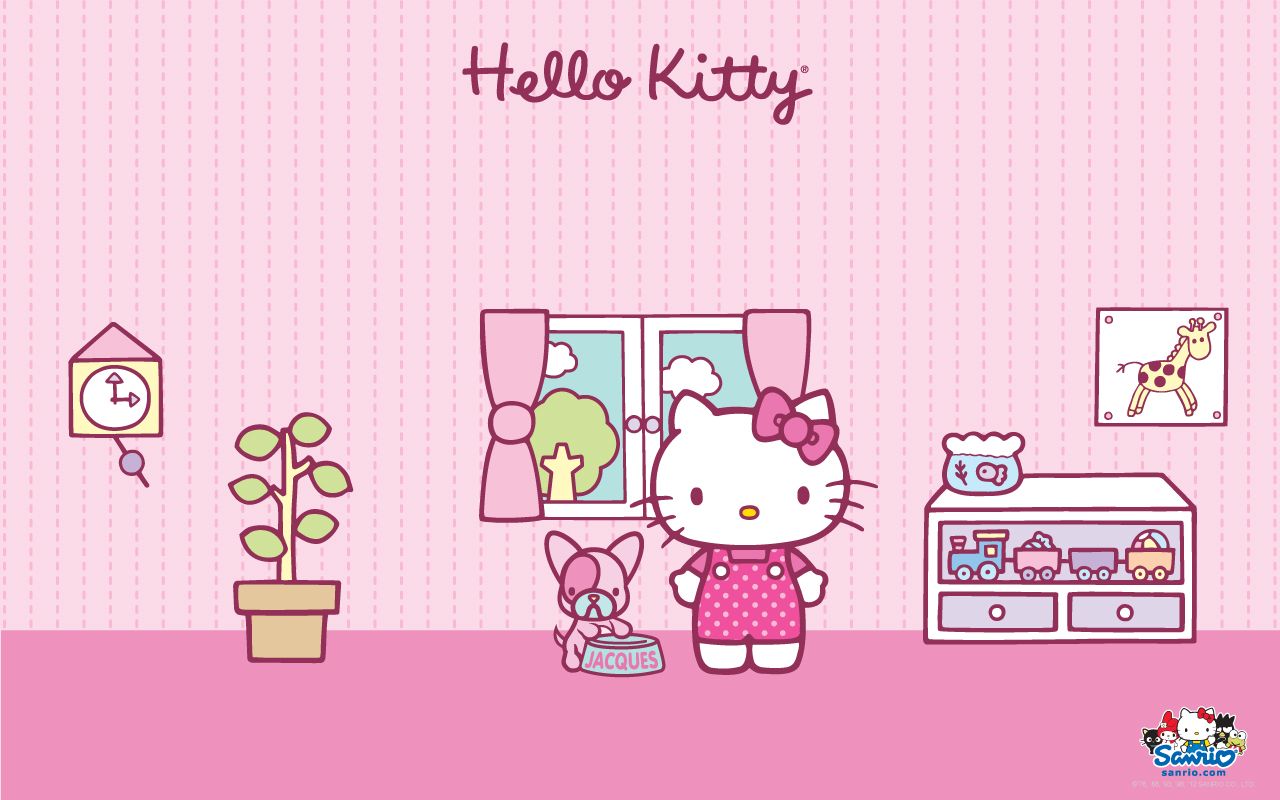 Sanrio. Hello kitty background, Hello