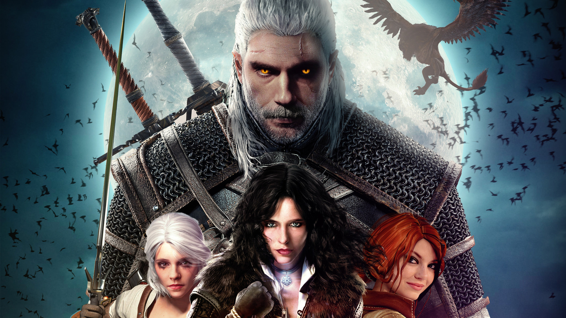 Witcher Art Laptop Full HD
