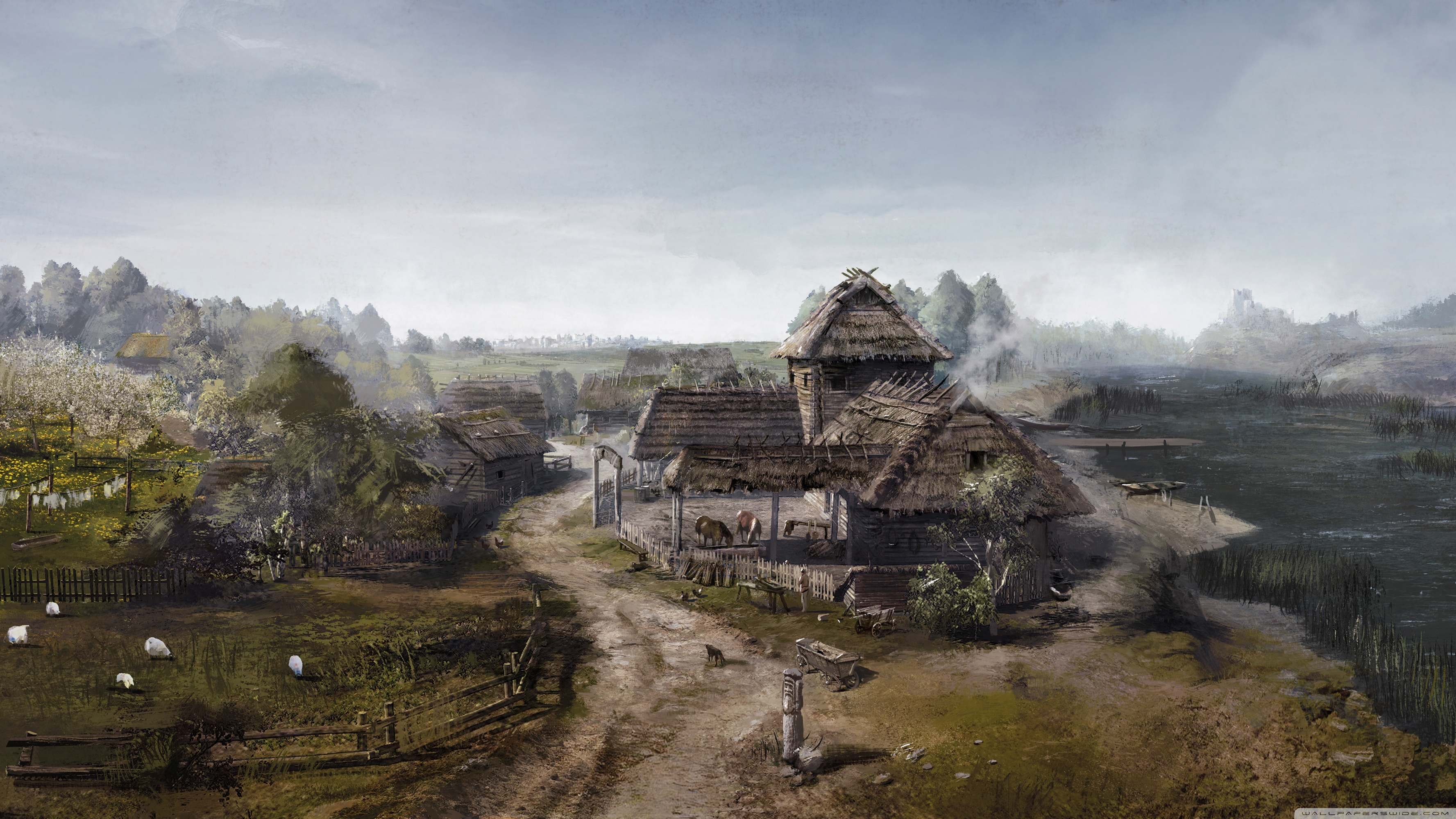 Witcher 3 Wild Hunt Concept Art Ultra