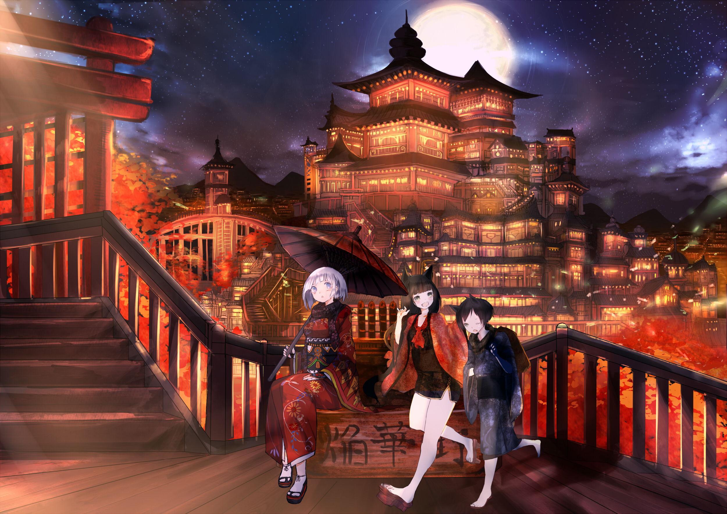 Anime Original HD Wallpaper by しあびす
