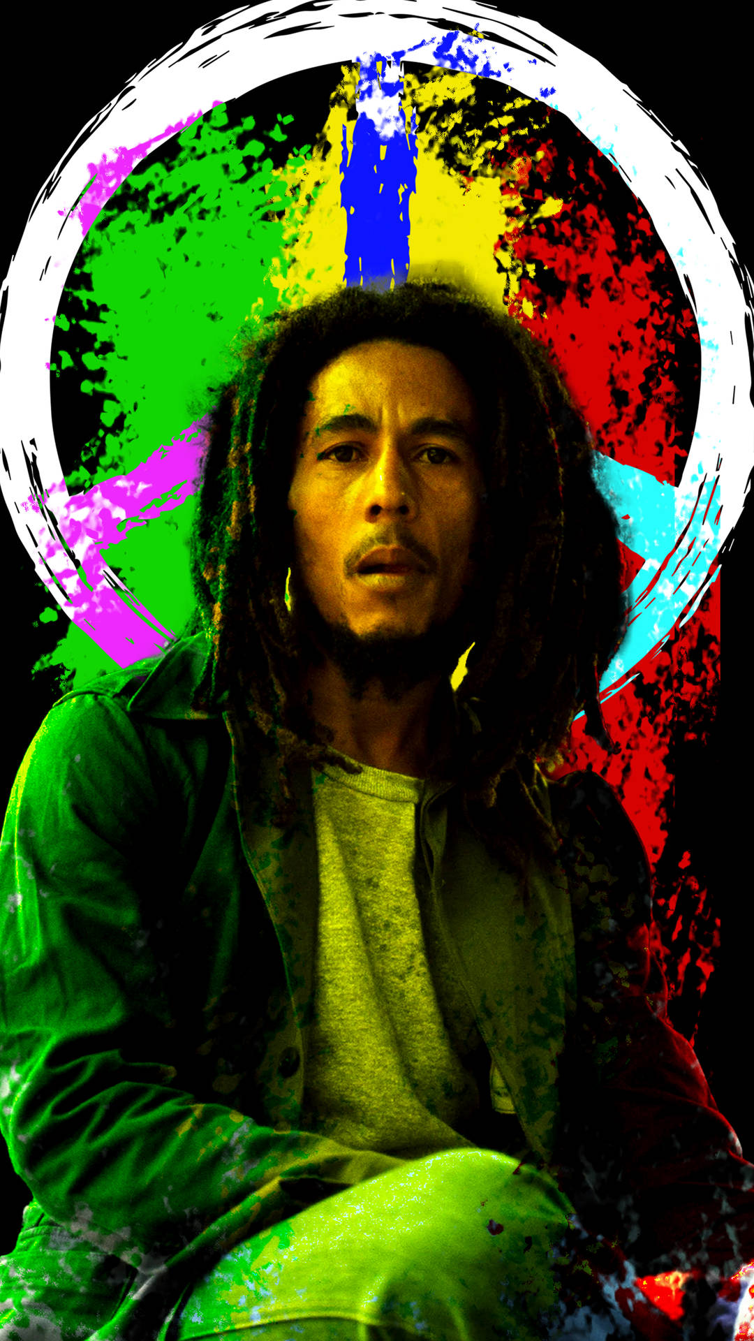 Download Bob Marley Reggae Colors With