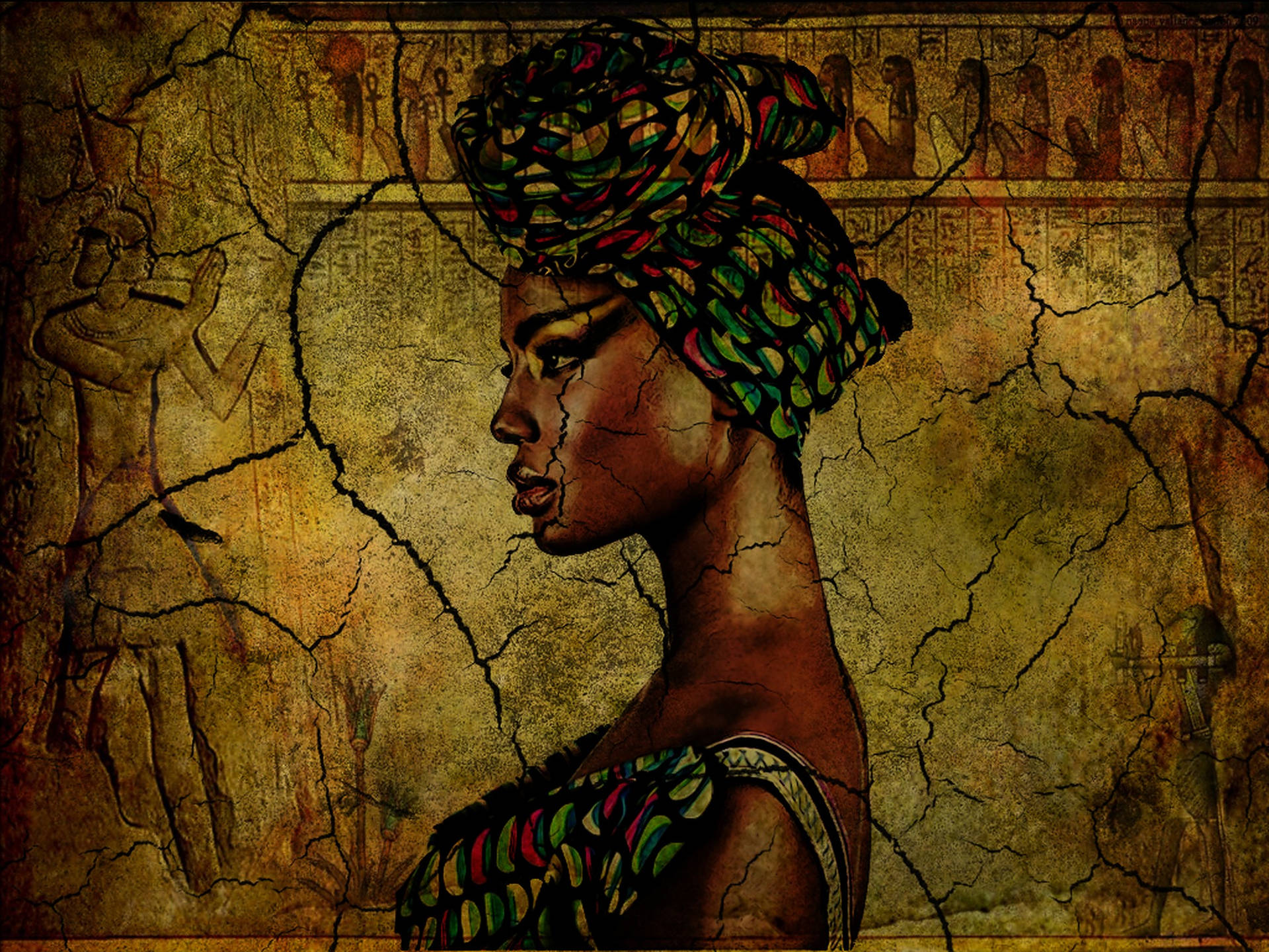 African Art Wallpaper