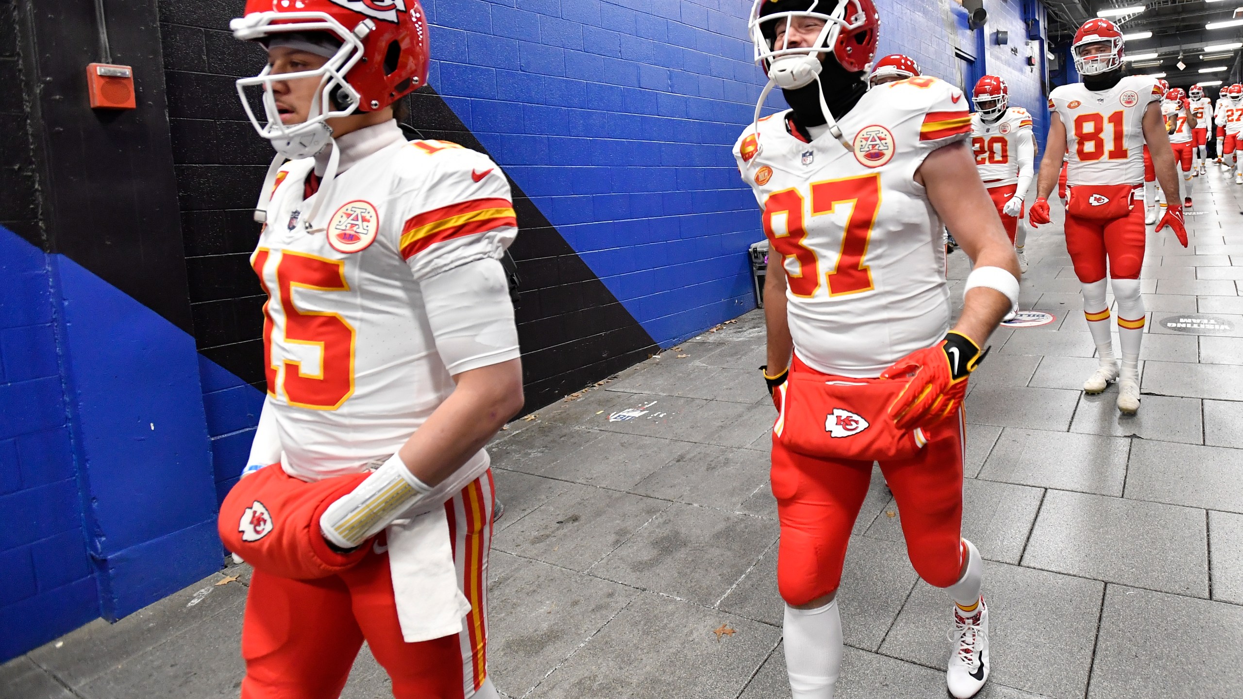 Patrick Mahomes, Travis Kelce set