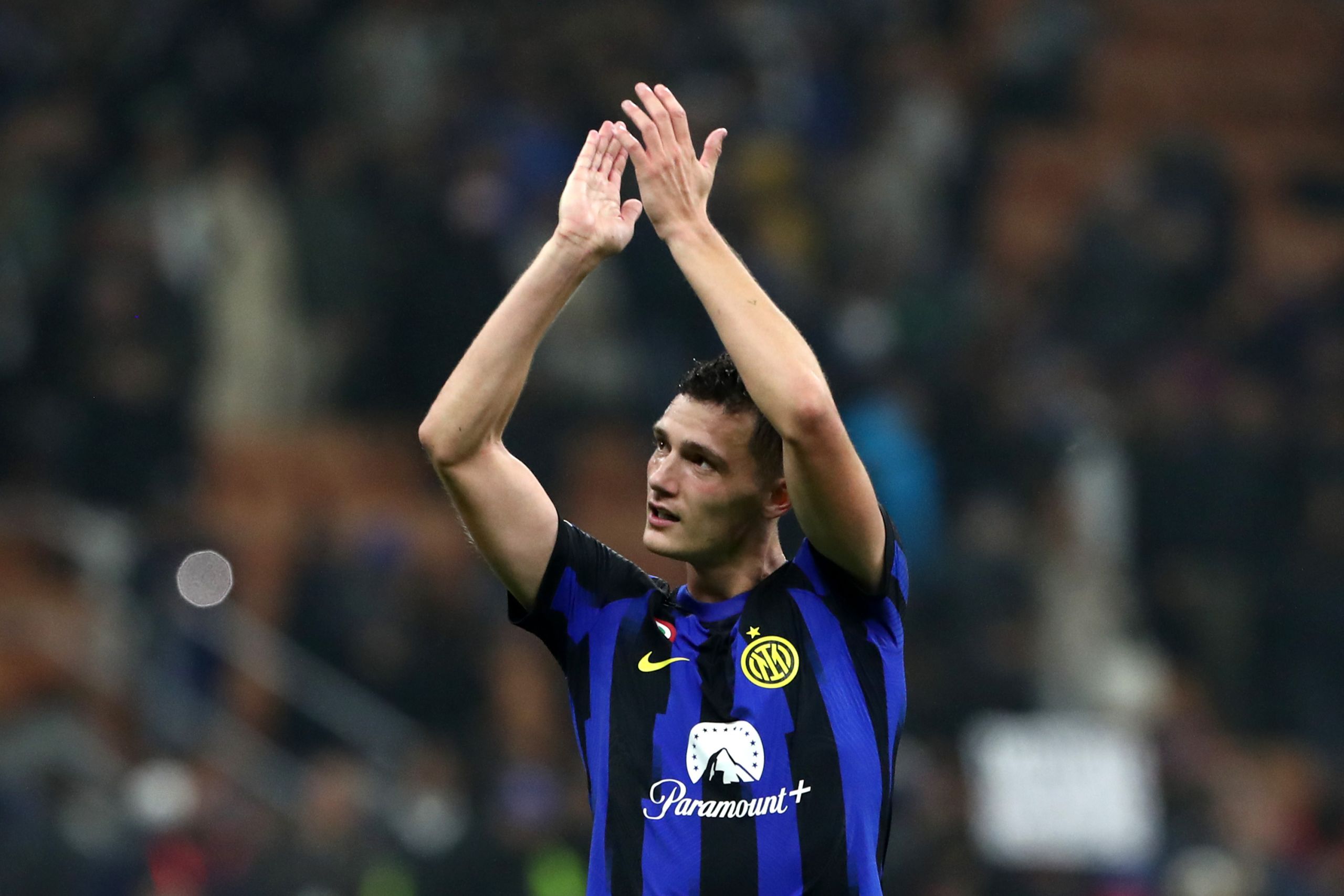 Inter defender Benjamin Pavard wishes