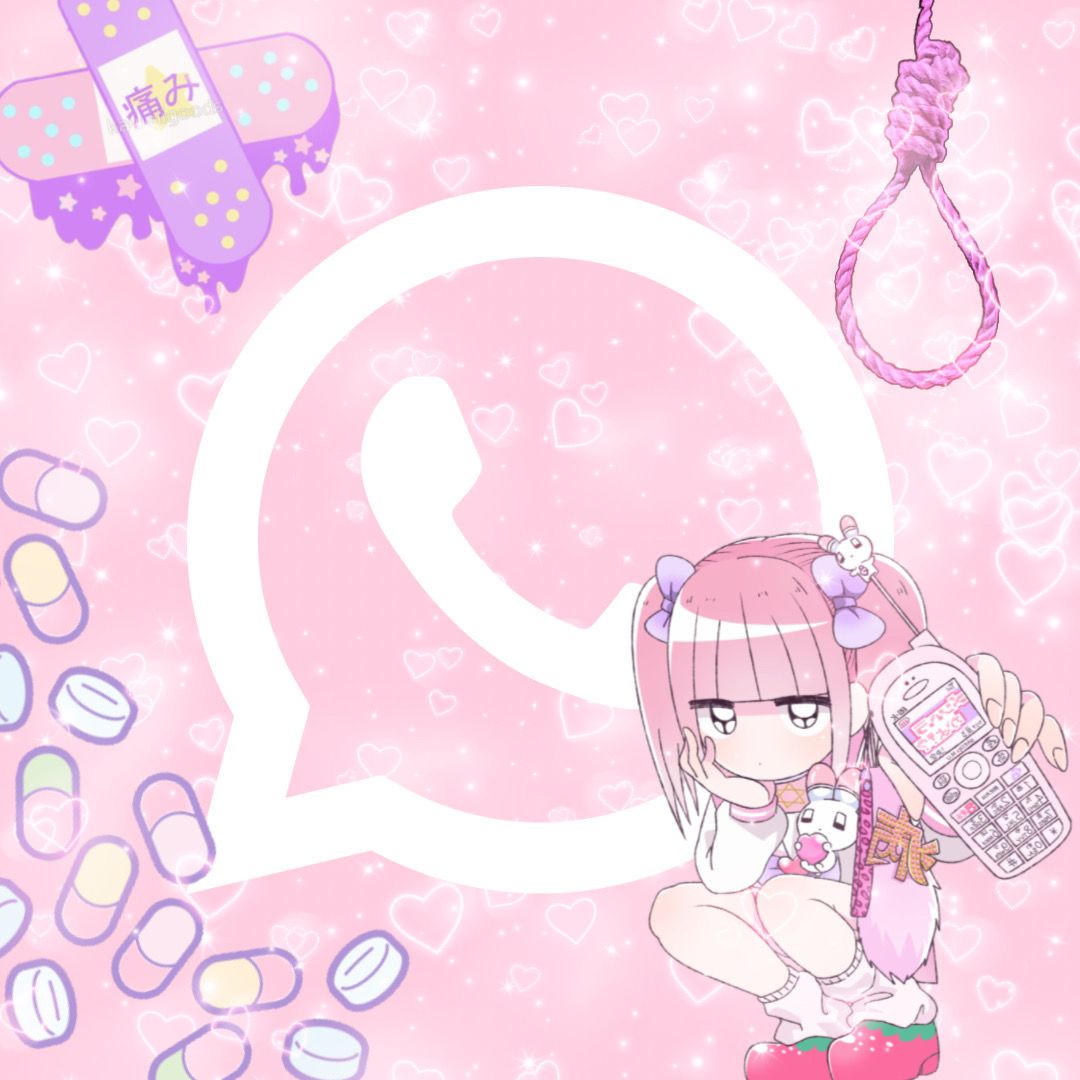 Yami Kawaii Menhera Whatsapp Logo Icon