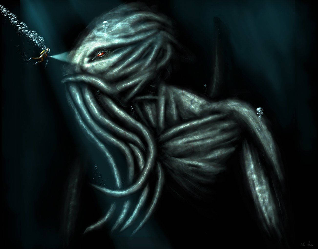 Free Cthulhu HD Wallpaper