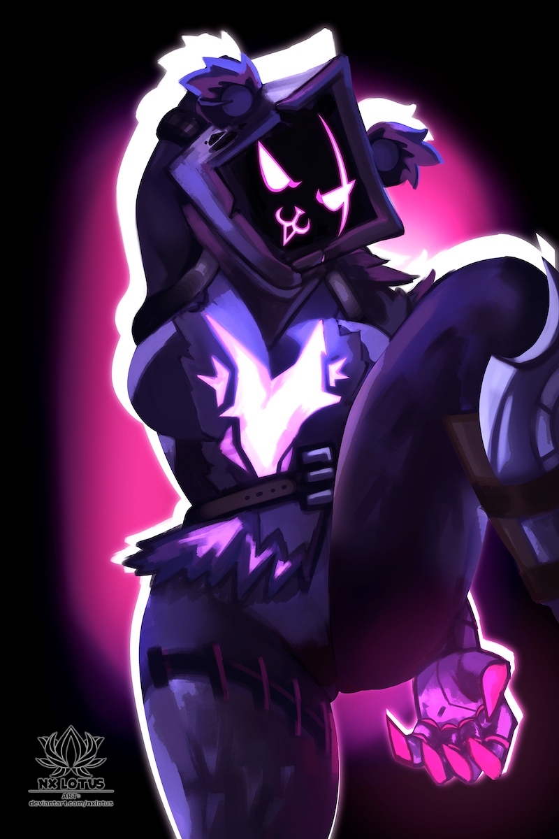 Raven Team Leader Purple