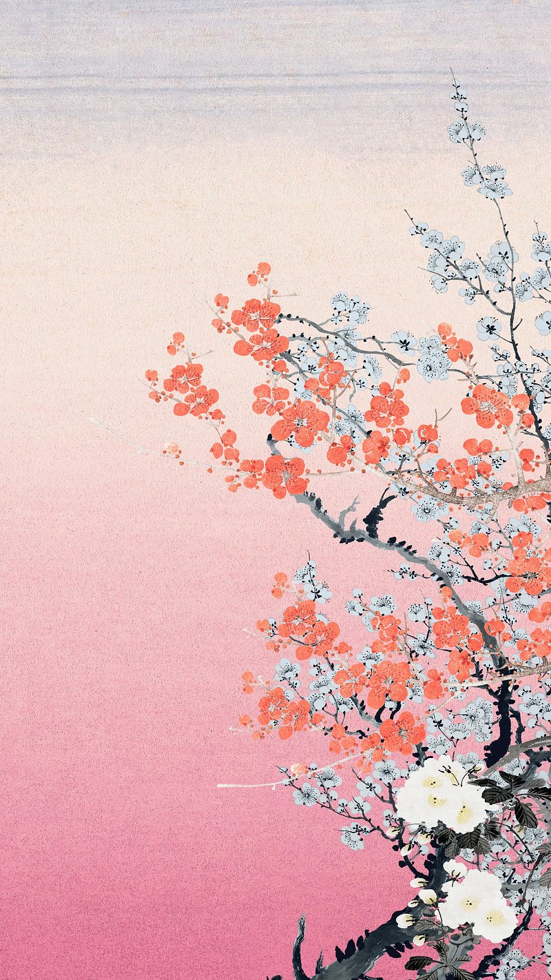 Cherry Blossom Background Wallpaper