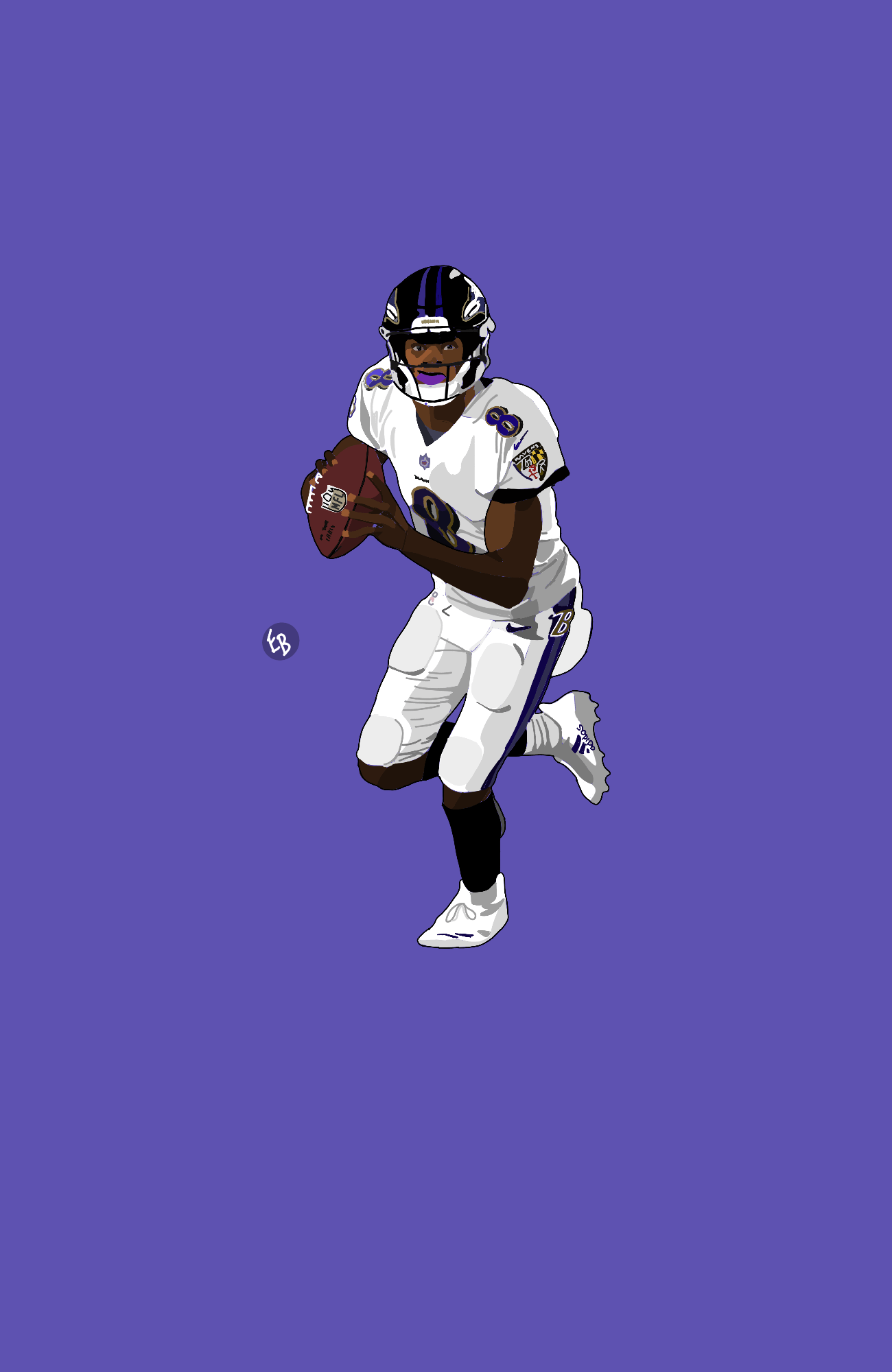 Lamar Jackson Graphic I Made!