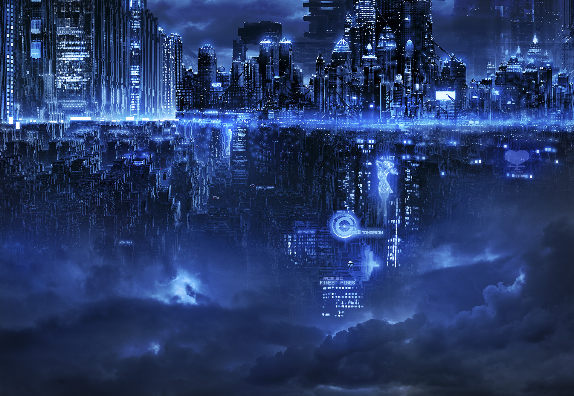Sci Fi City HD Wallpaper