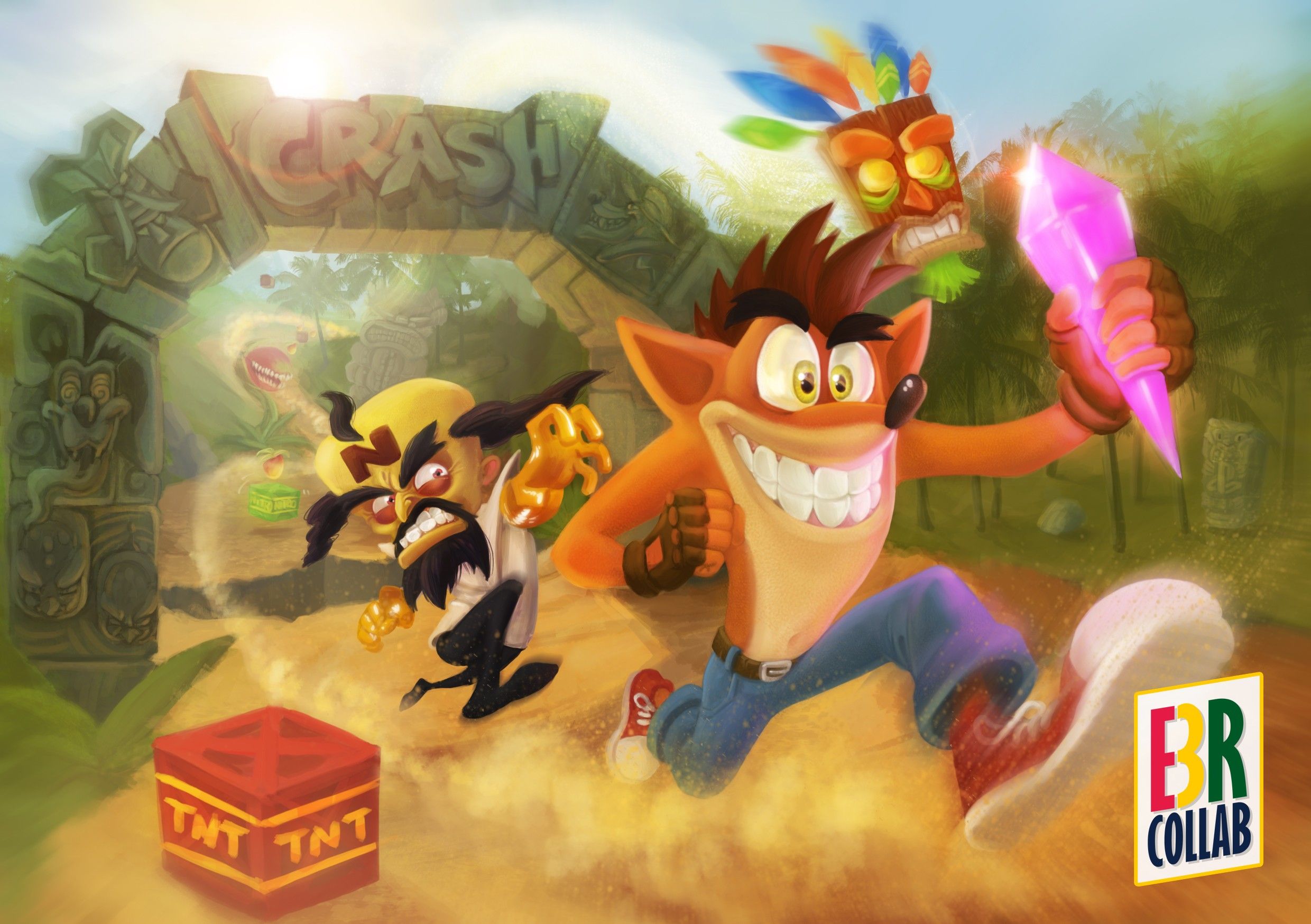 Fresh Crash Bandicoot Wallpaper 4k