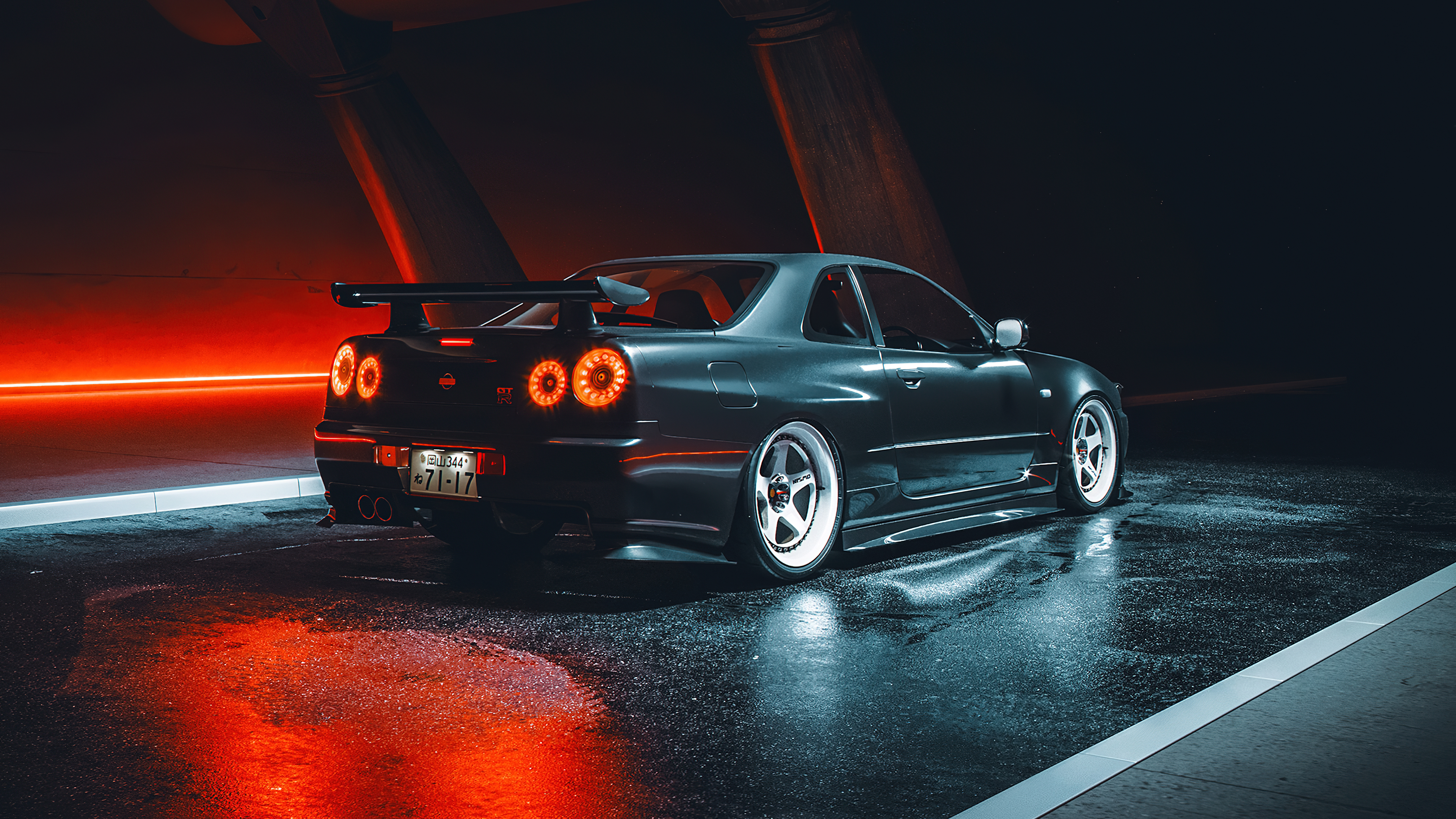 Nissan Car Nissan R34 GTR Japan