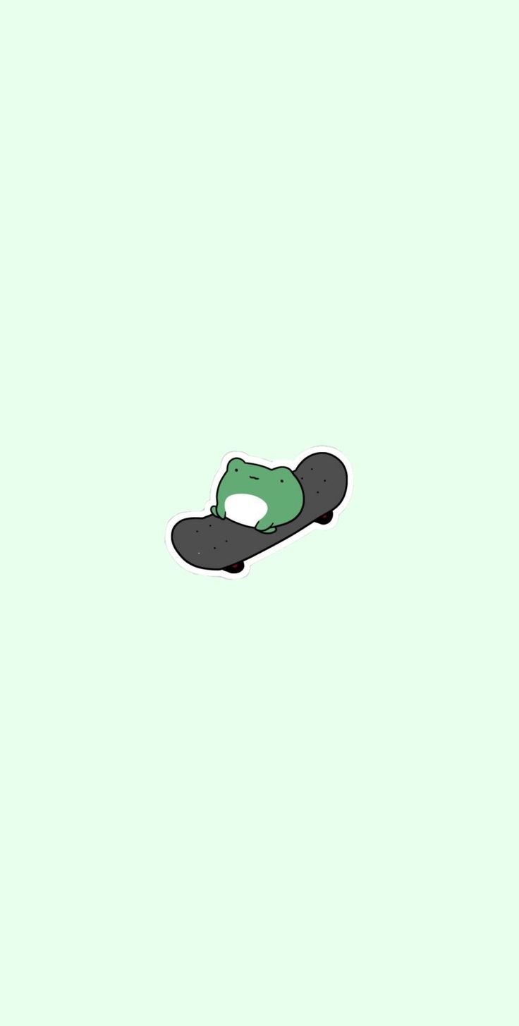 Frog wallpaper, Cute cartoon wallpaper