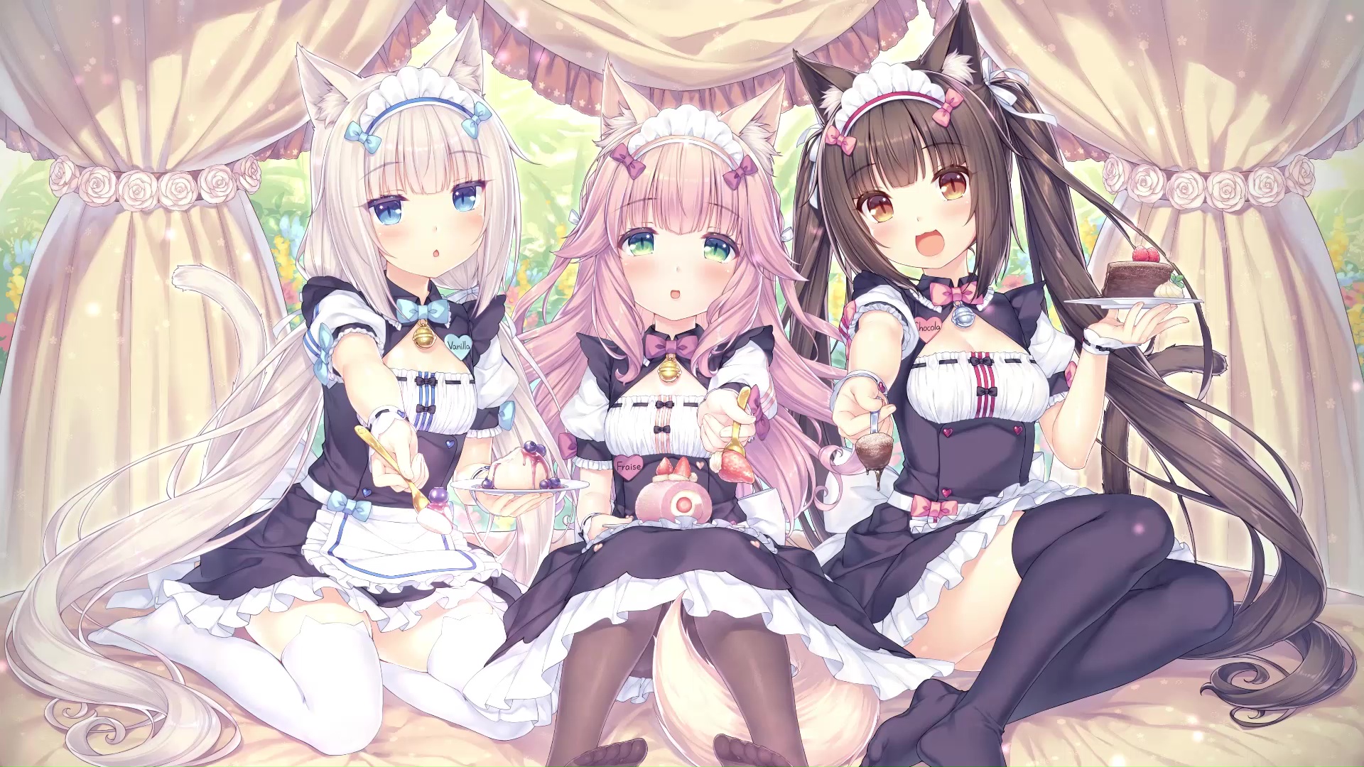 Nekopara Live Wallpaper, Animated
